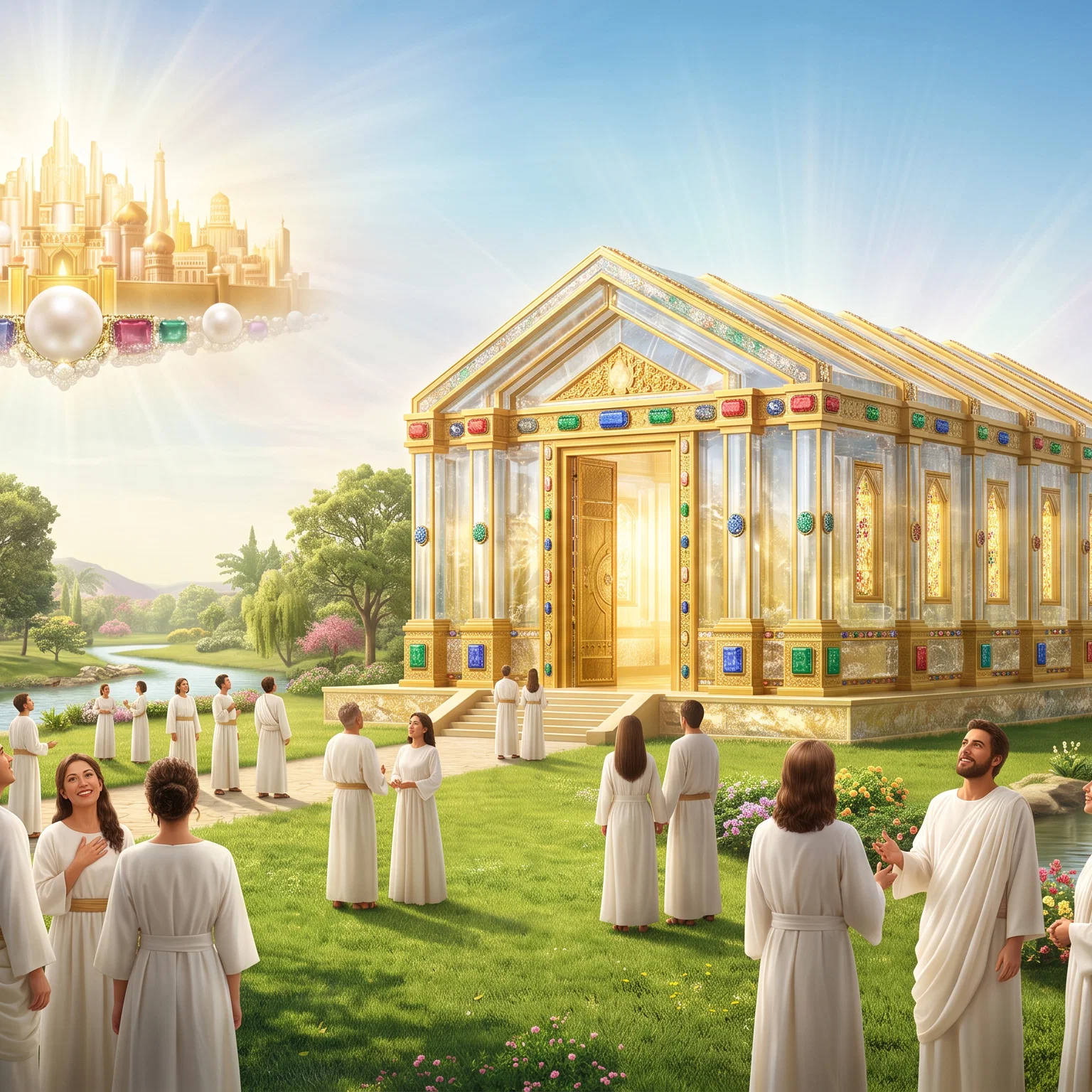 The Heavenly Dwelling Among Men