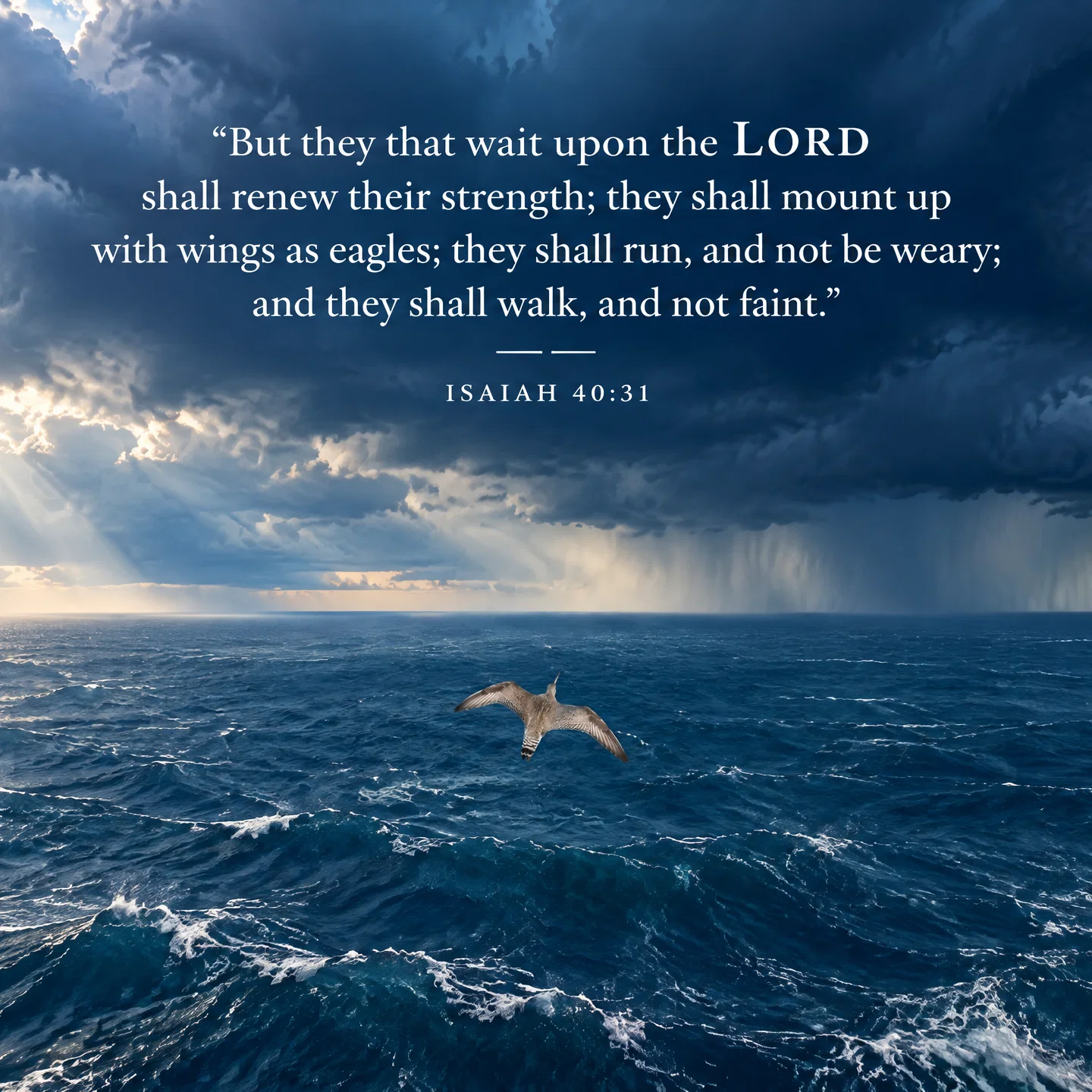 Run and not be weary