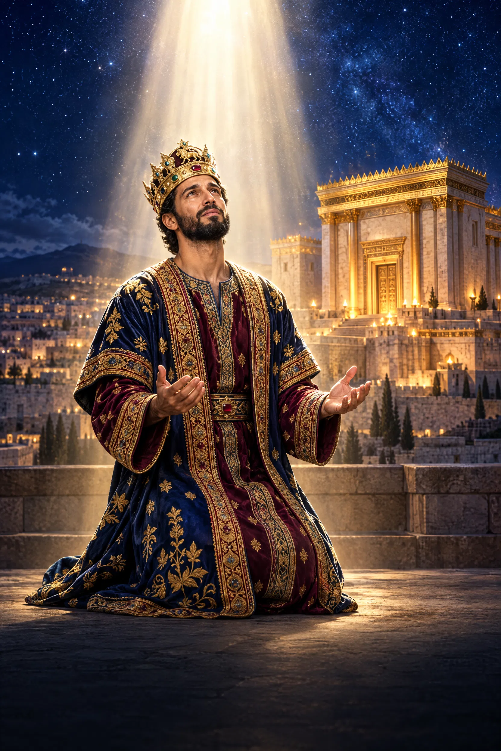 The Lord Appears to Solomon by Night