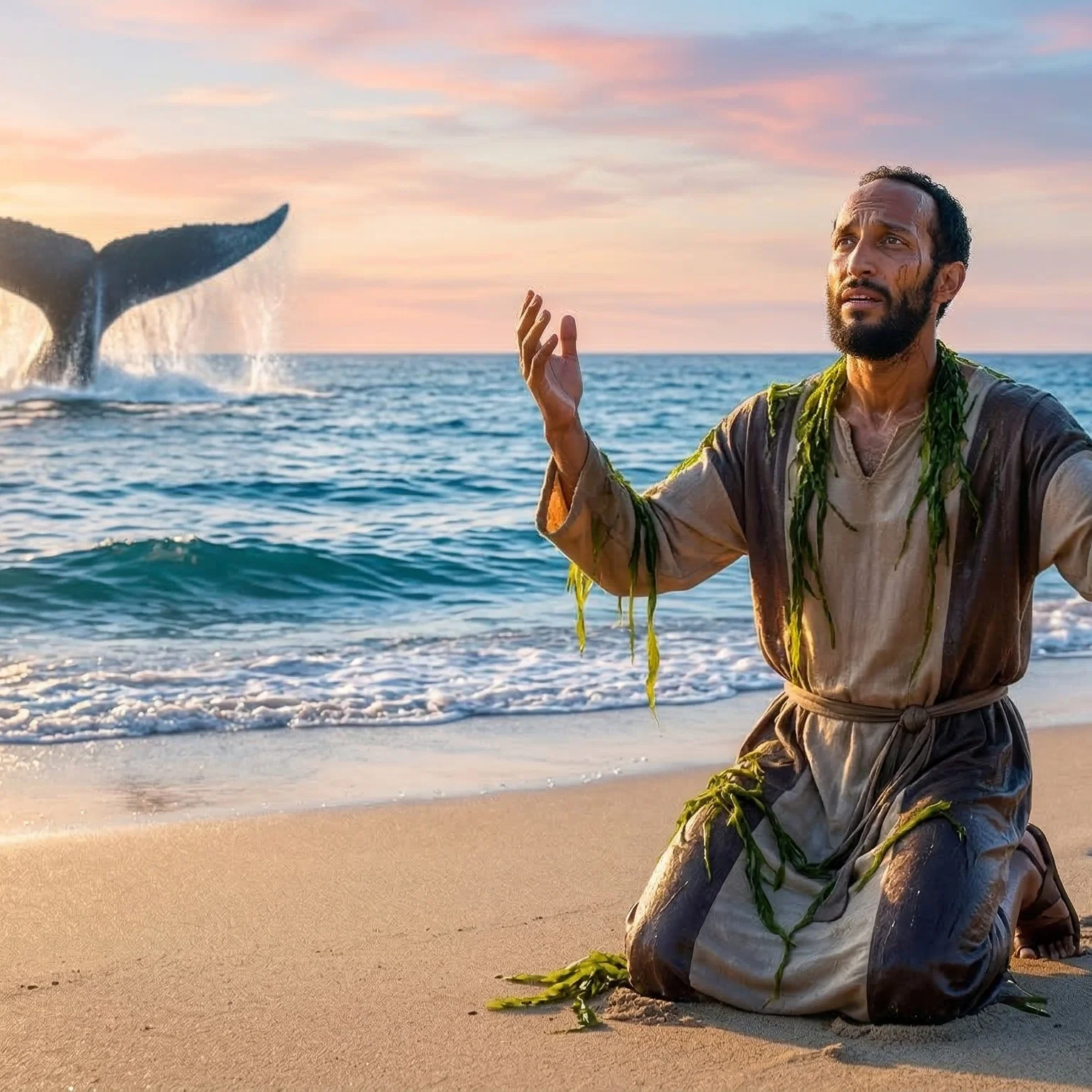 Jonah’s Deliverance Upon the Mediterranean Shore