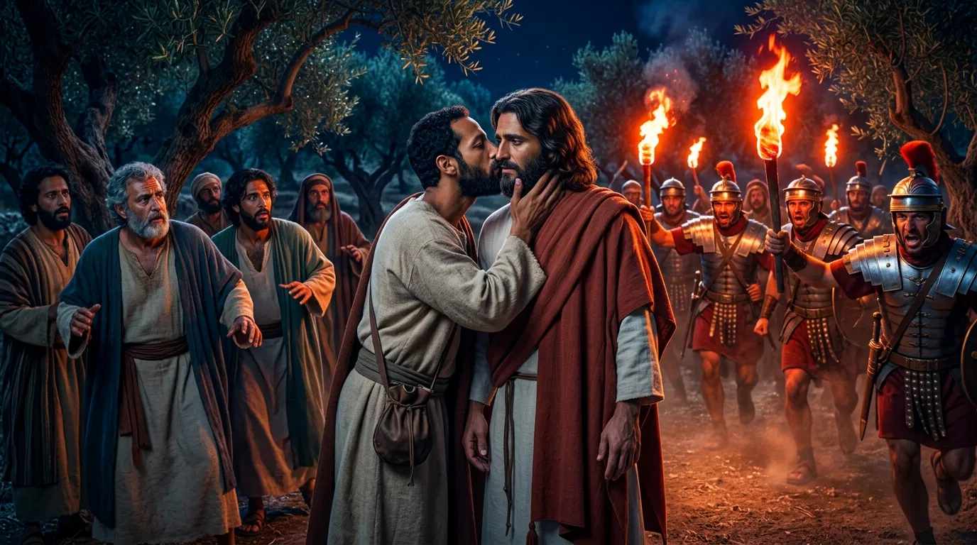 The Betrayal in the Gethsemane Garden