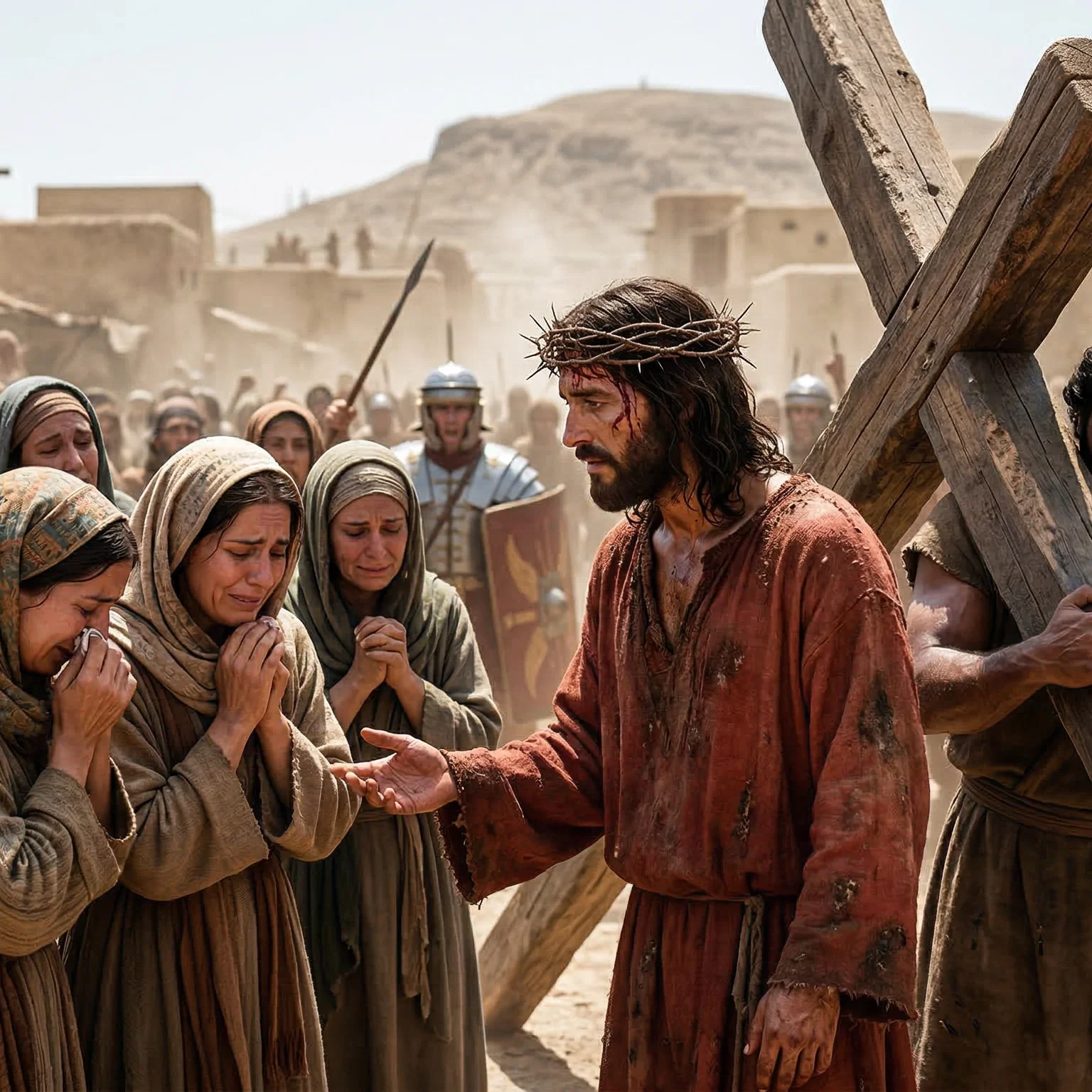 Compassion Amidst the Path to Calvary