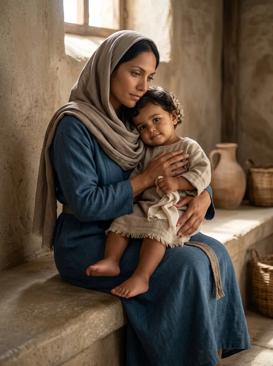 Mary Holding the Child Jesus