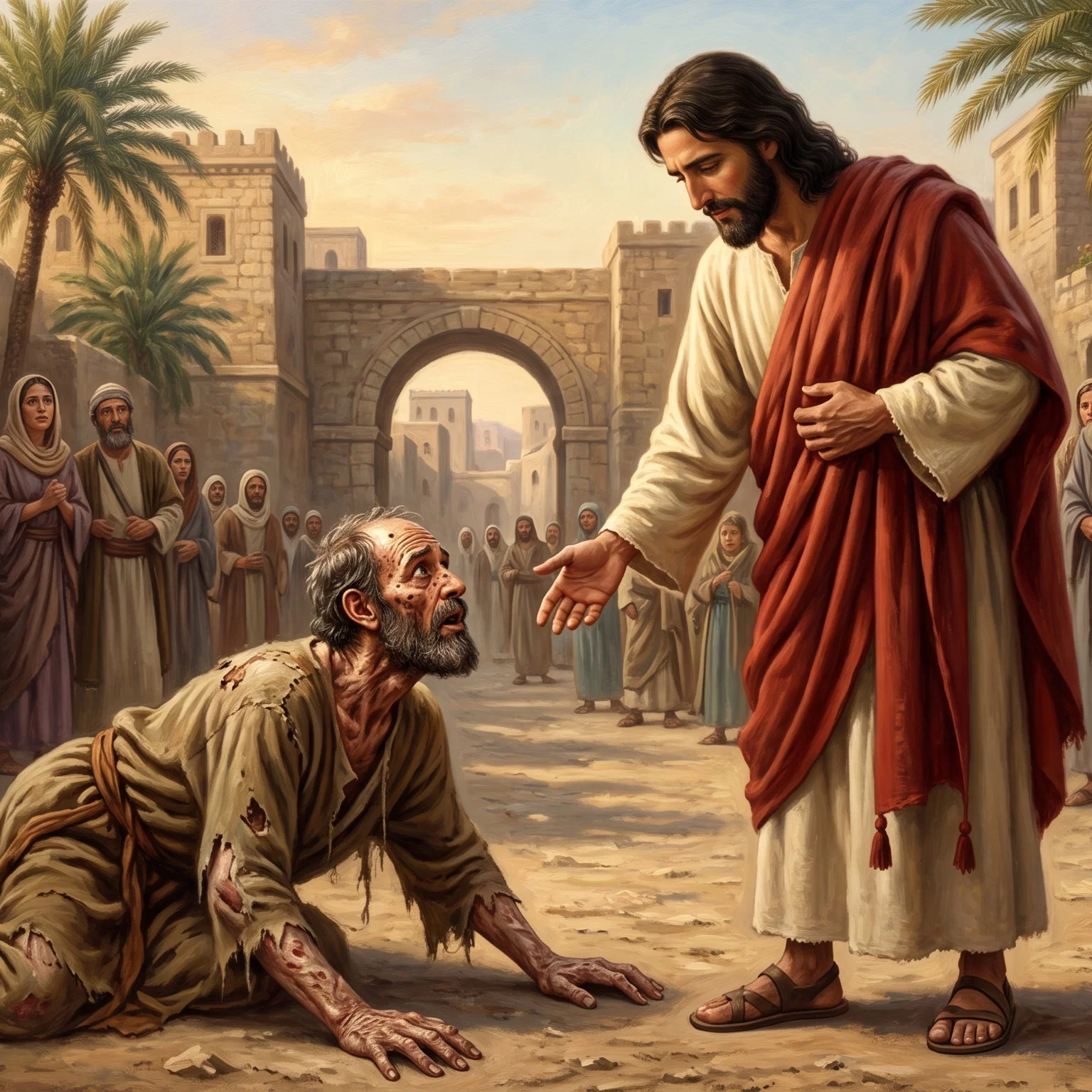 The Leper's Humble Request