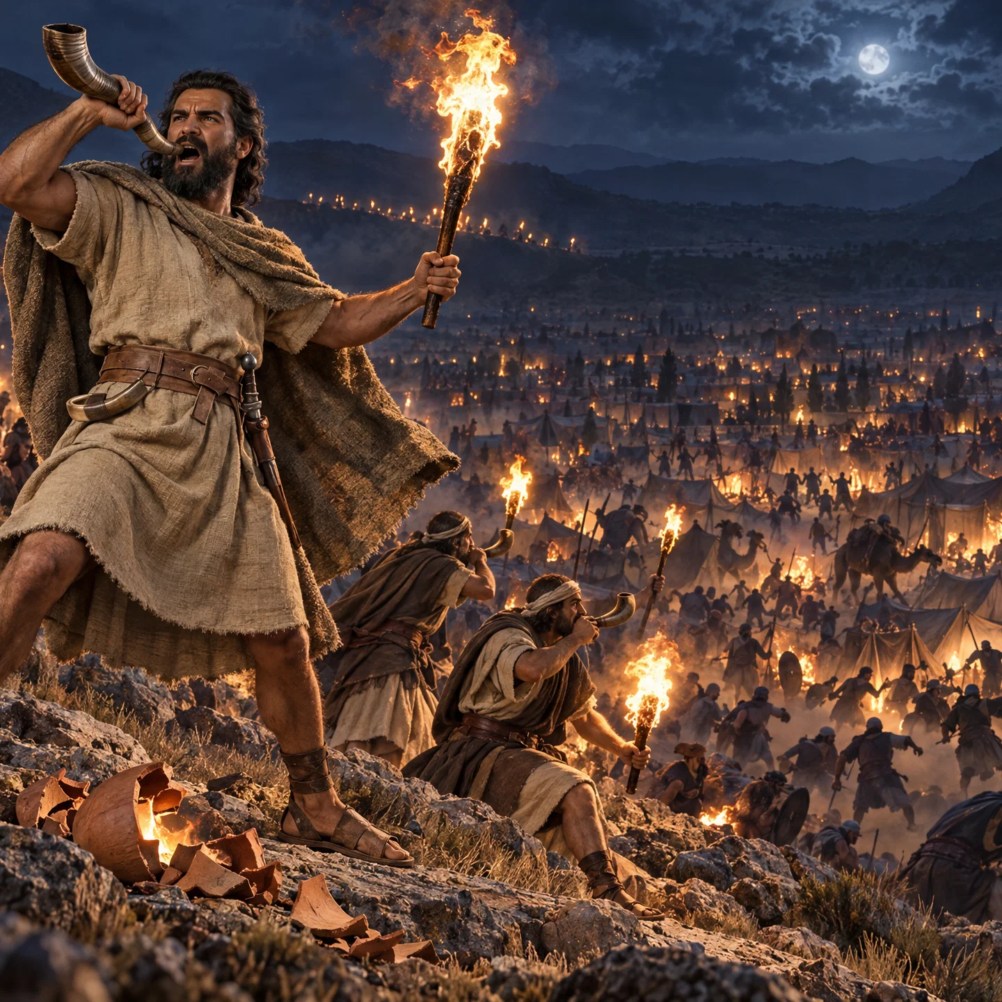 Gideon and the Three Hundred Torches