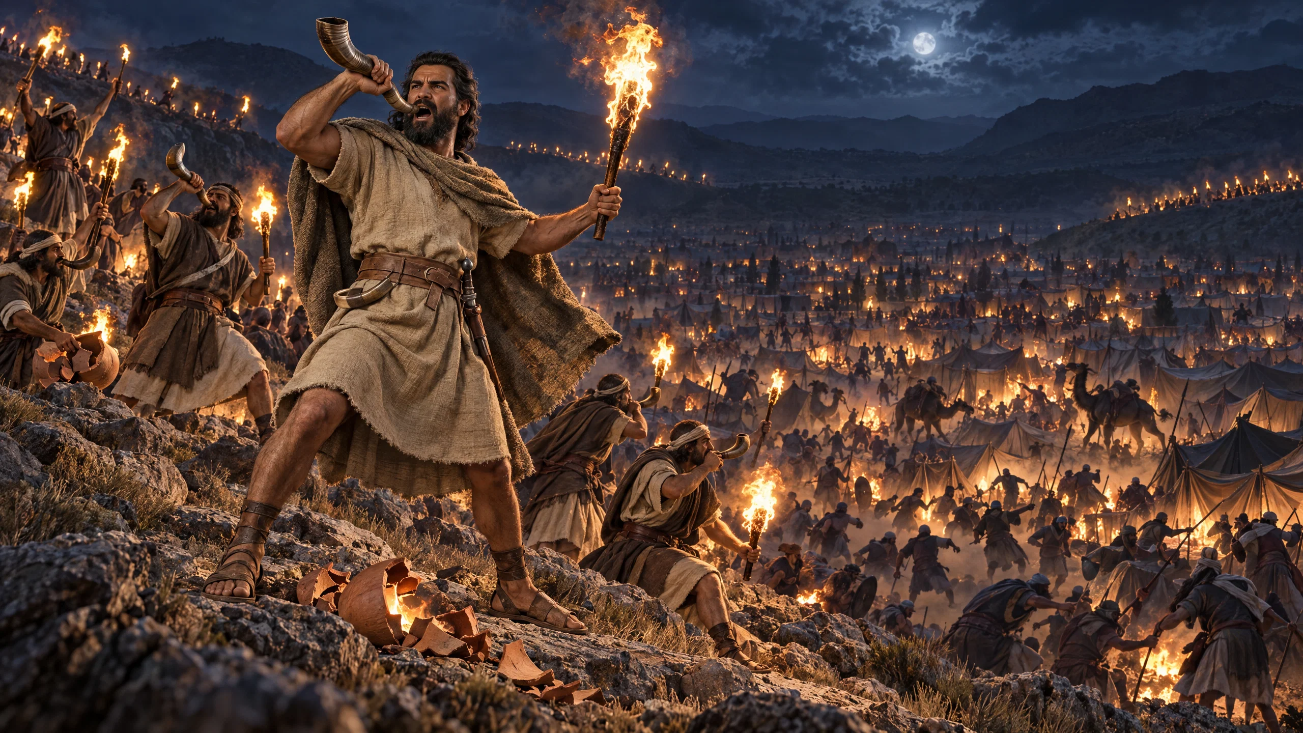 Gideon and the Three Hundred Torches
