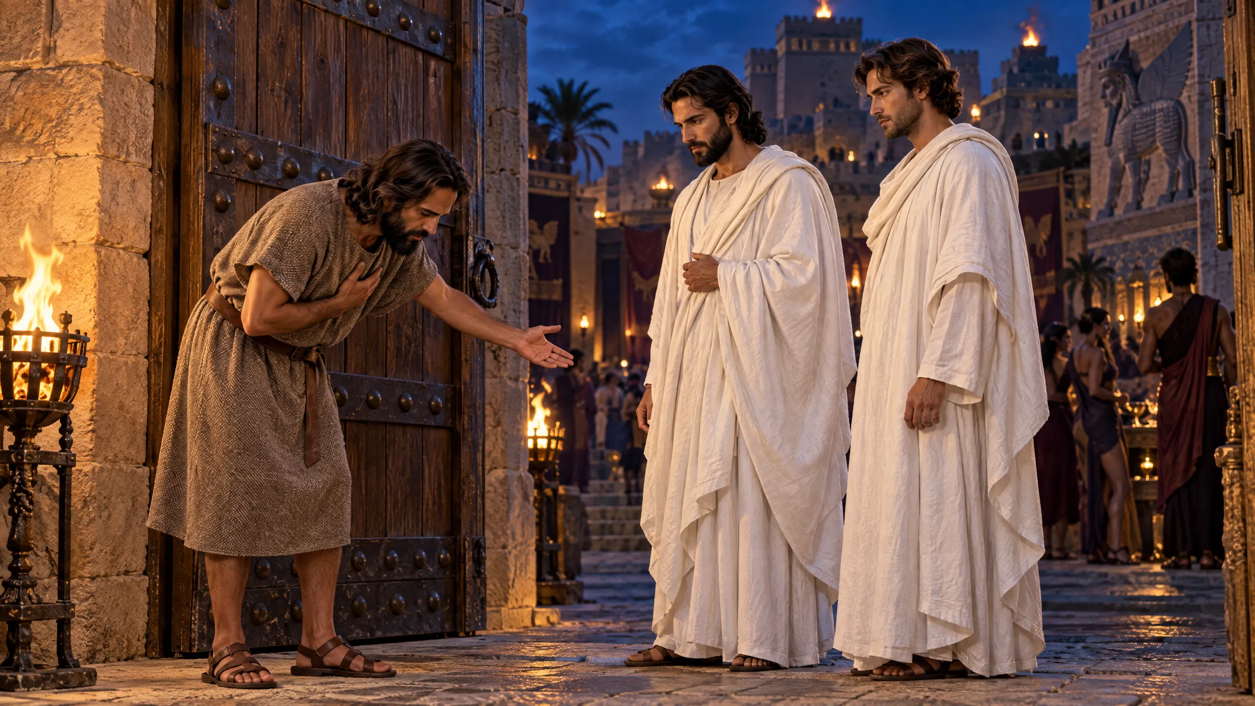 The Twilight Encounter at Sodom Gate