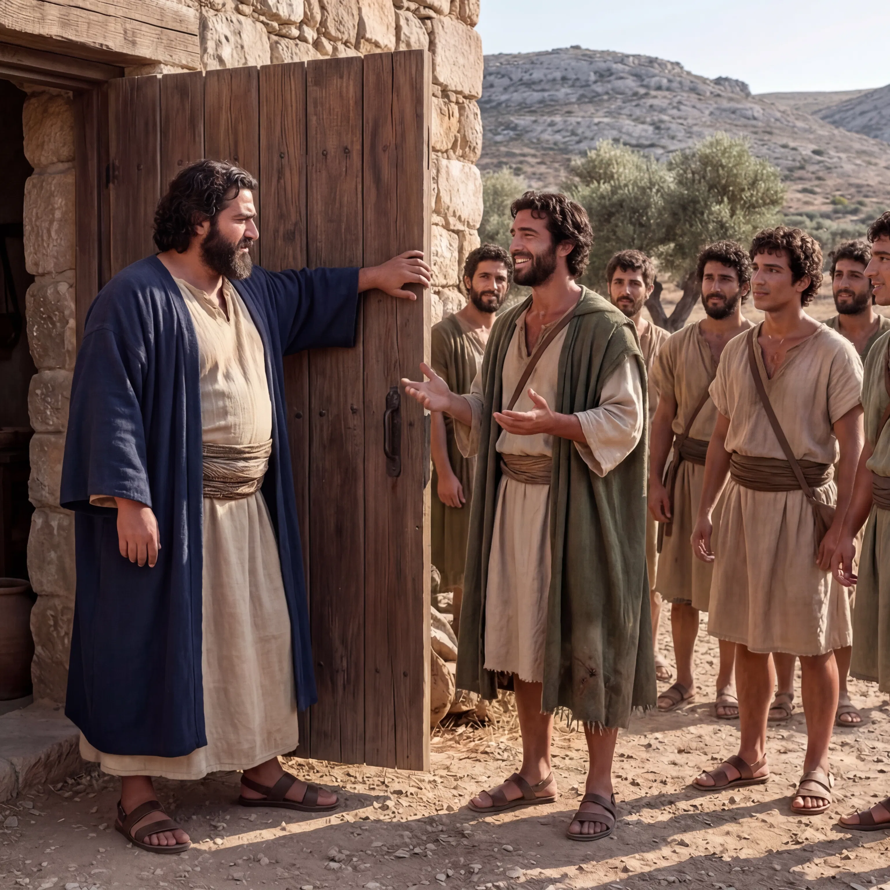 David's Servants Ask Nabal for Provisions
