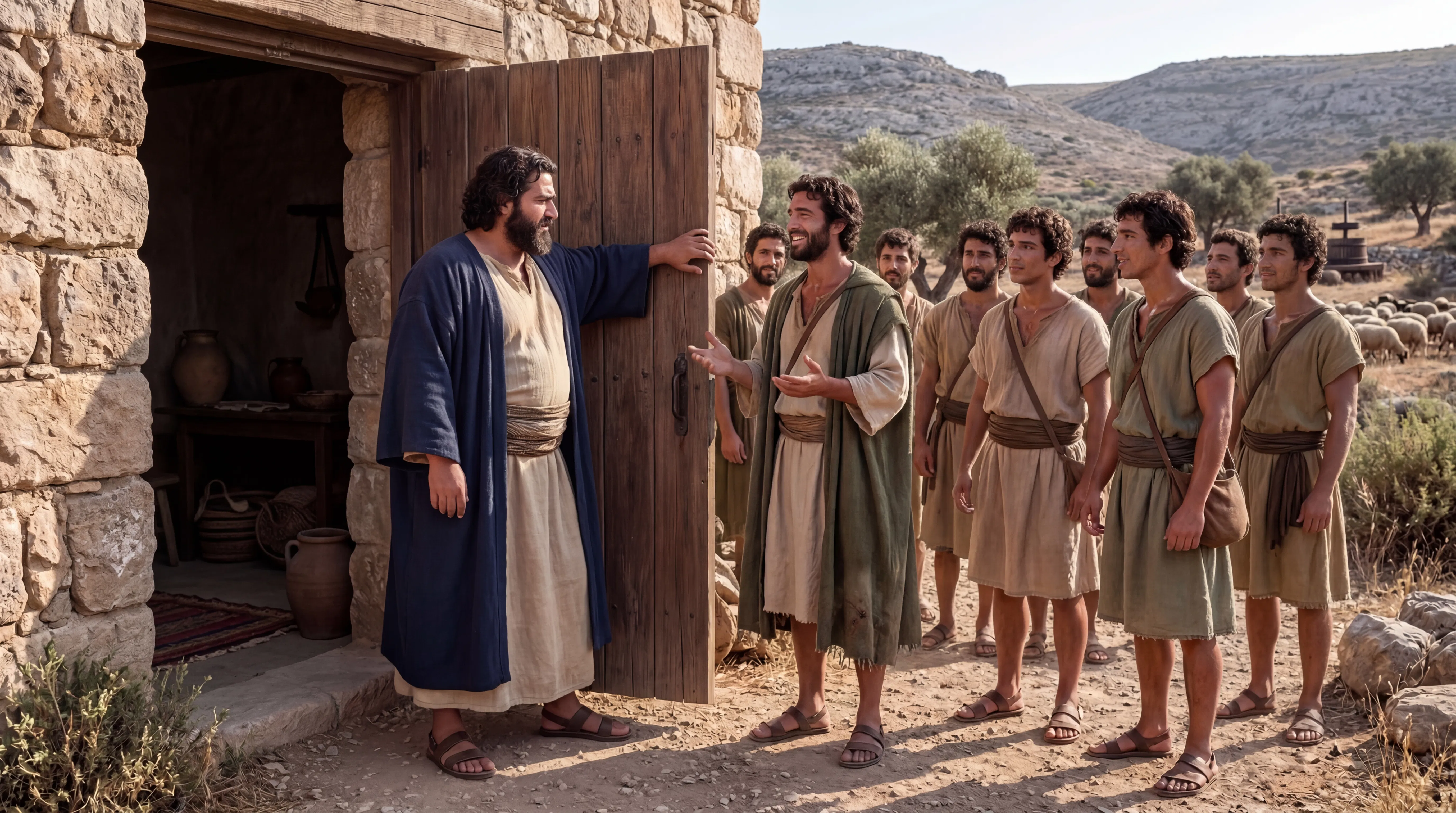 A Tense Encounter at Carmel Gates