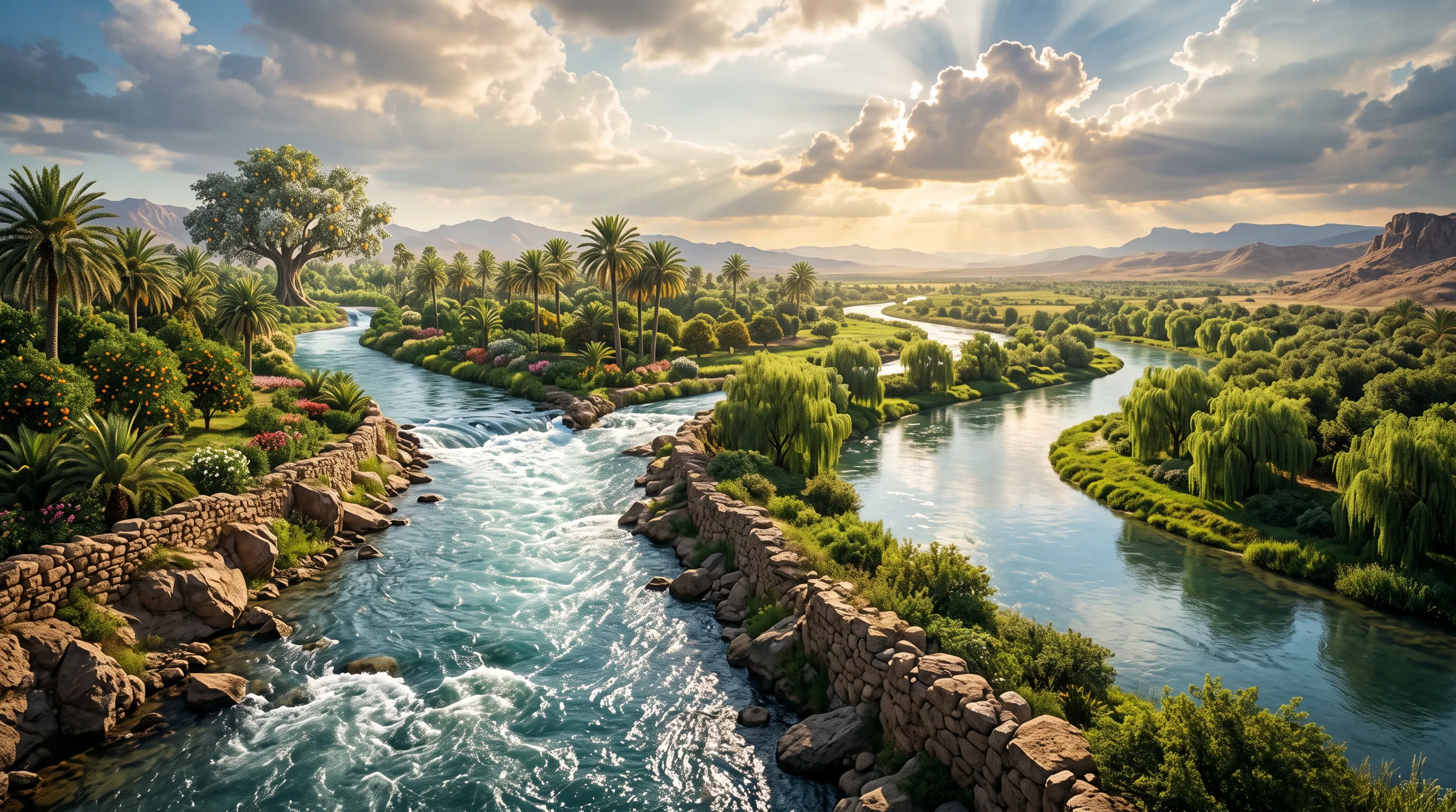 The Rivers Flowing From Eden