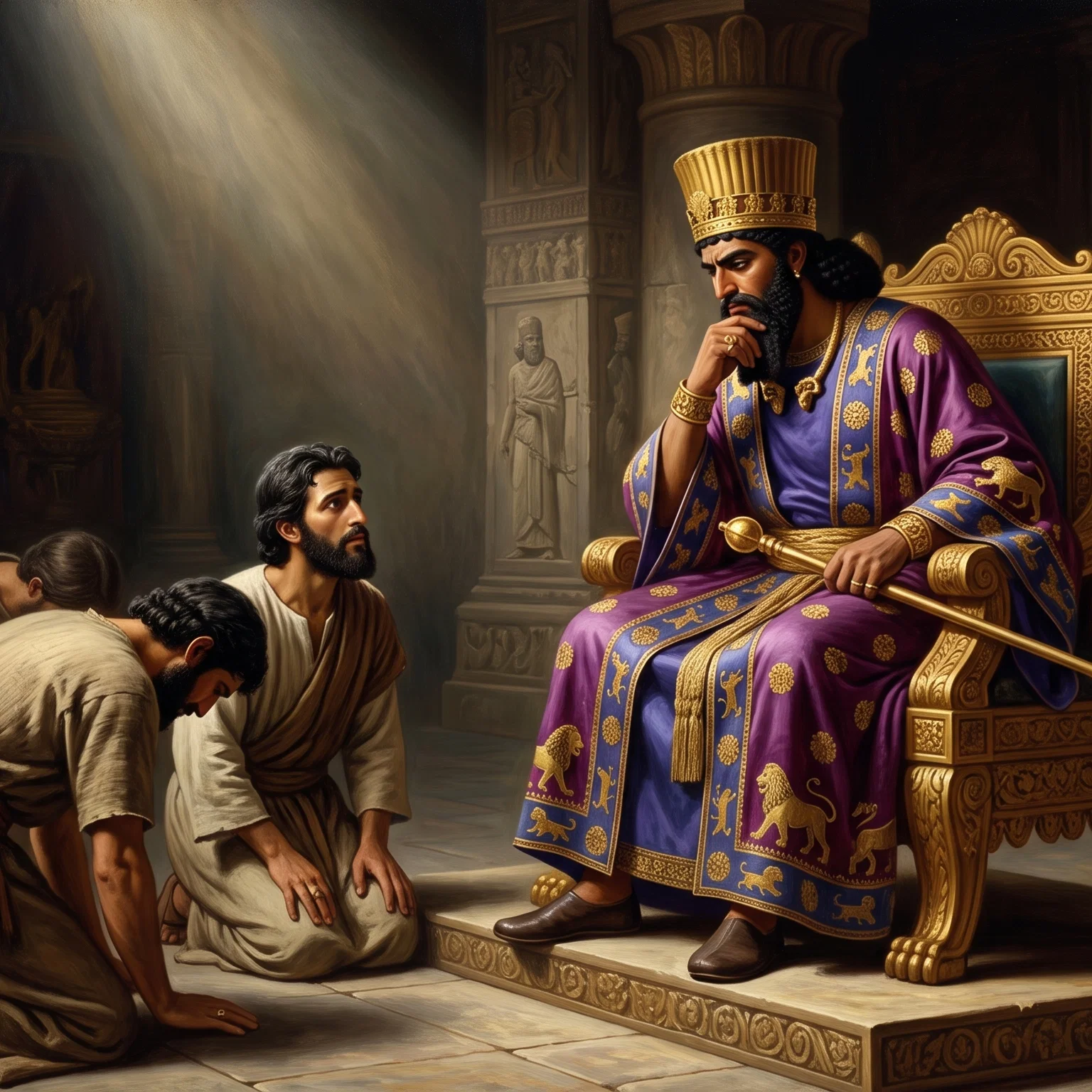 The King Honors Mordecai at Midnight
