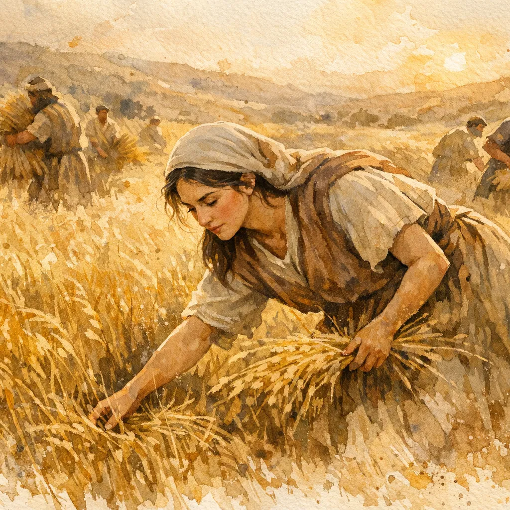 Ruth Gleaning in Fields of Grace