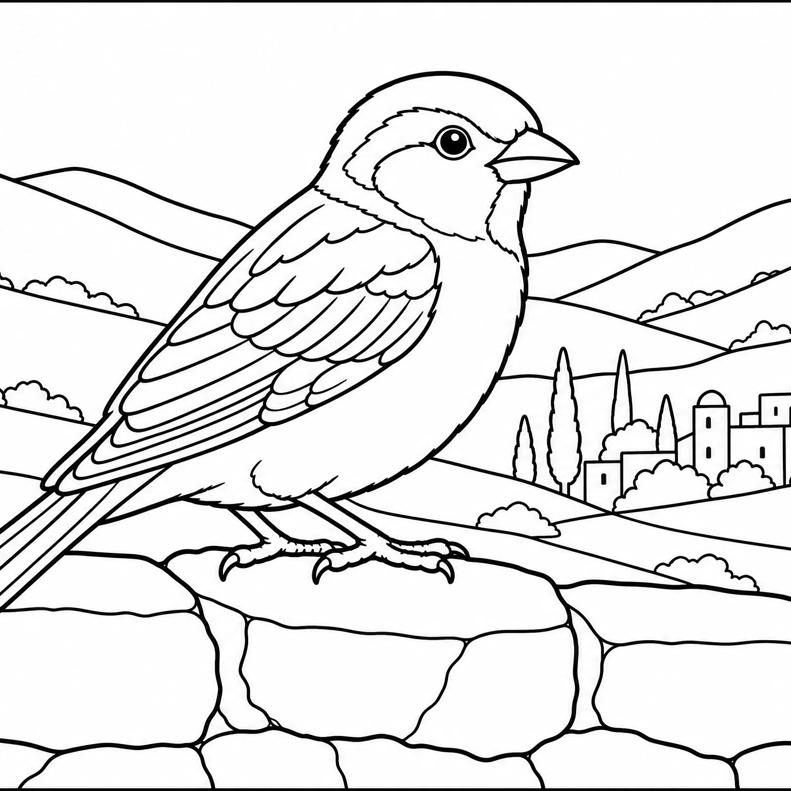 The Watchful Sparrow of Judea
