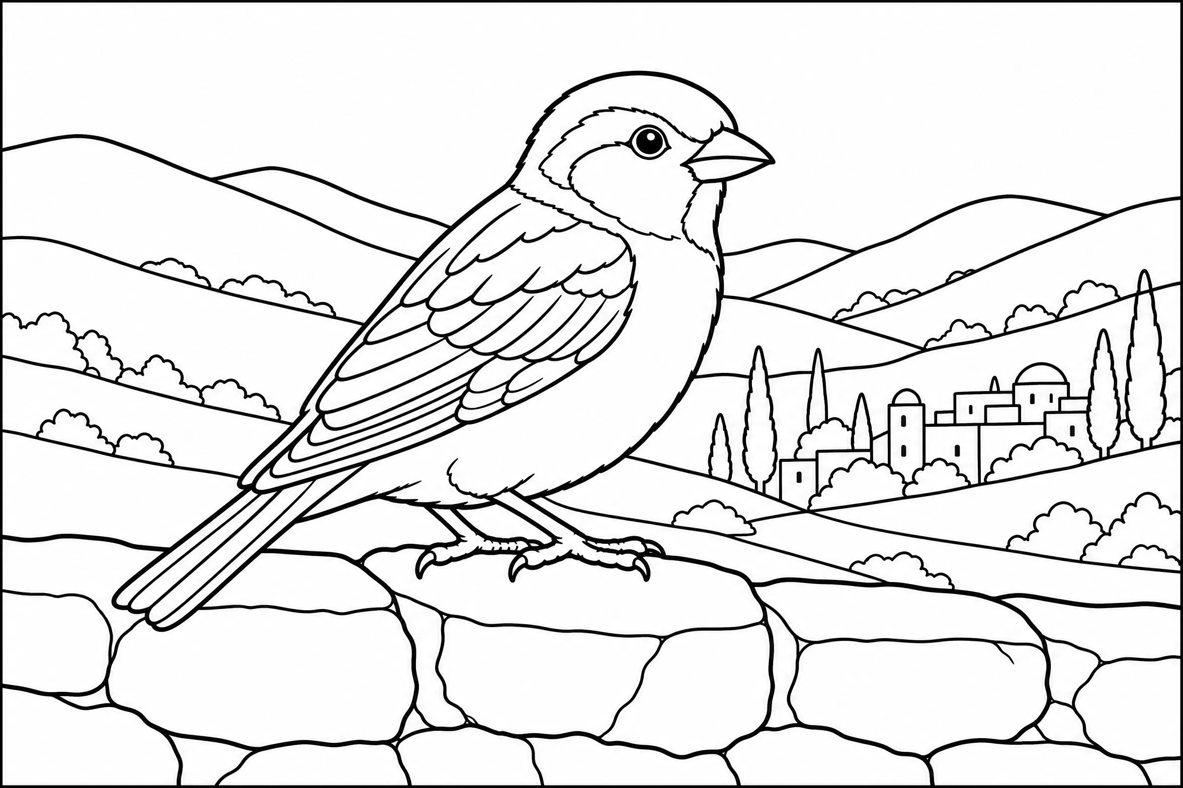 The Watchful Sparrow of Judea