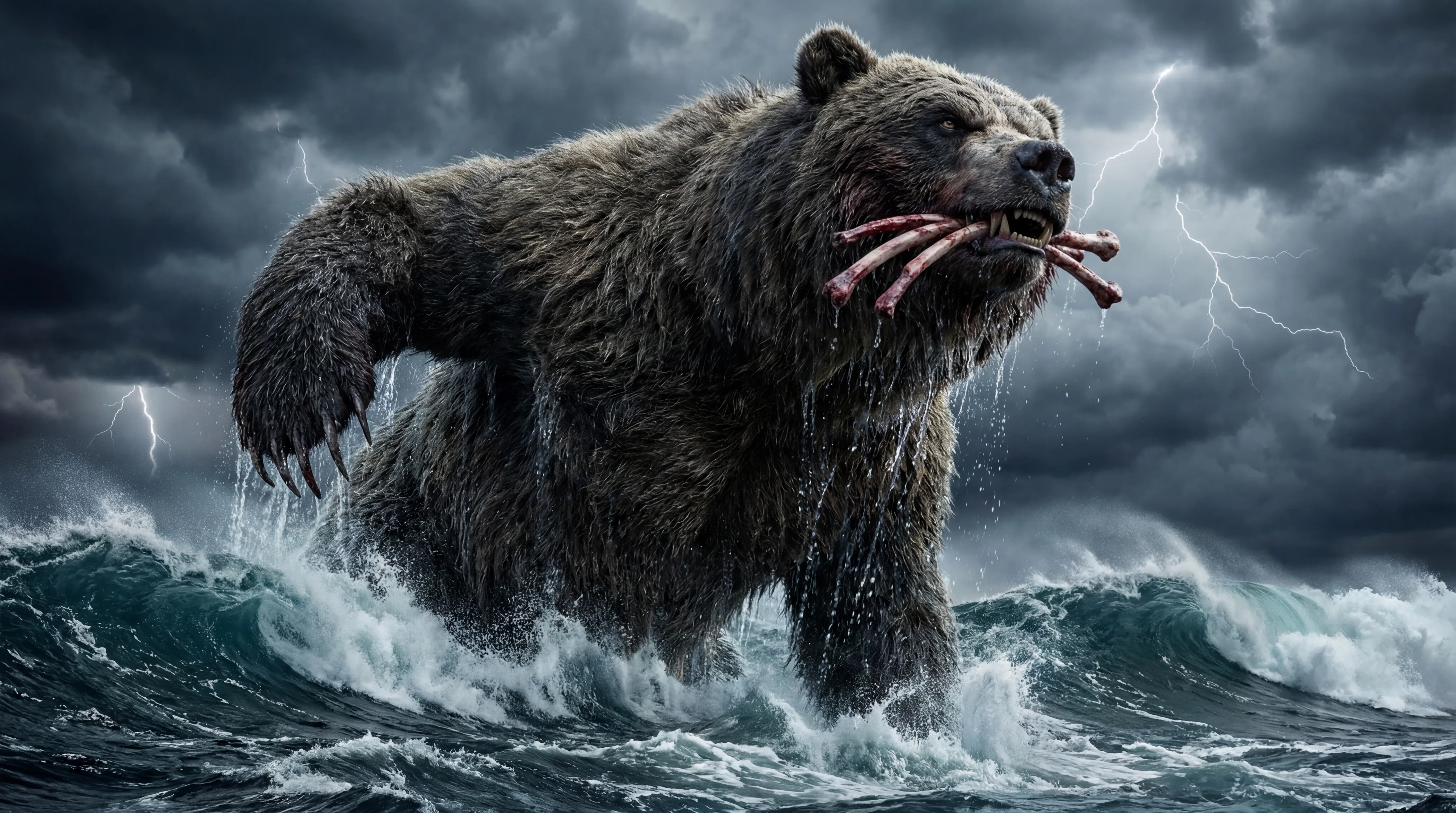 The Bear Rising From The Sea