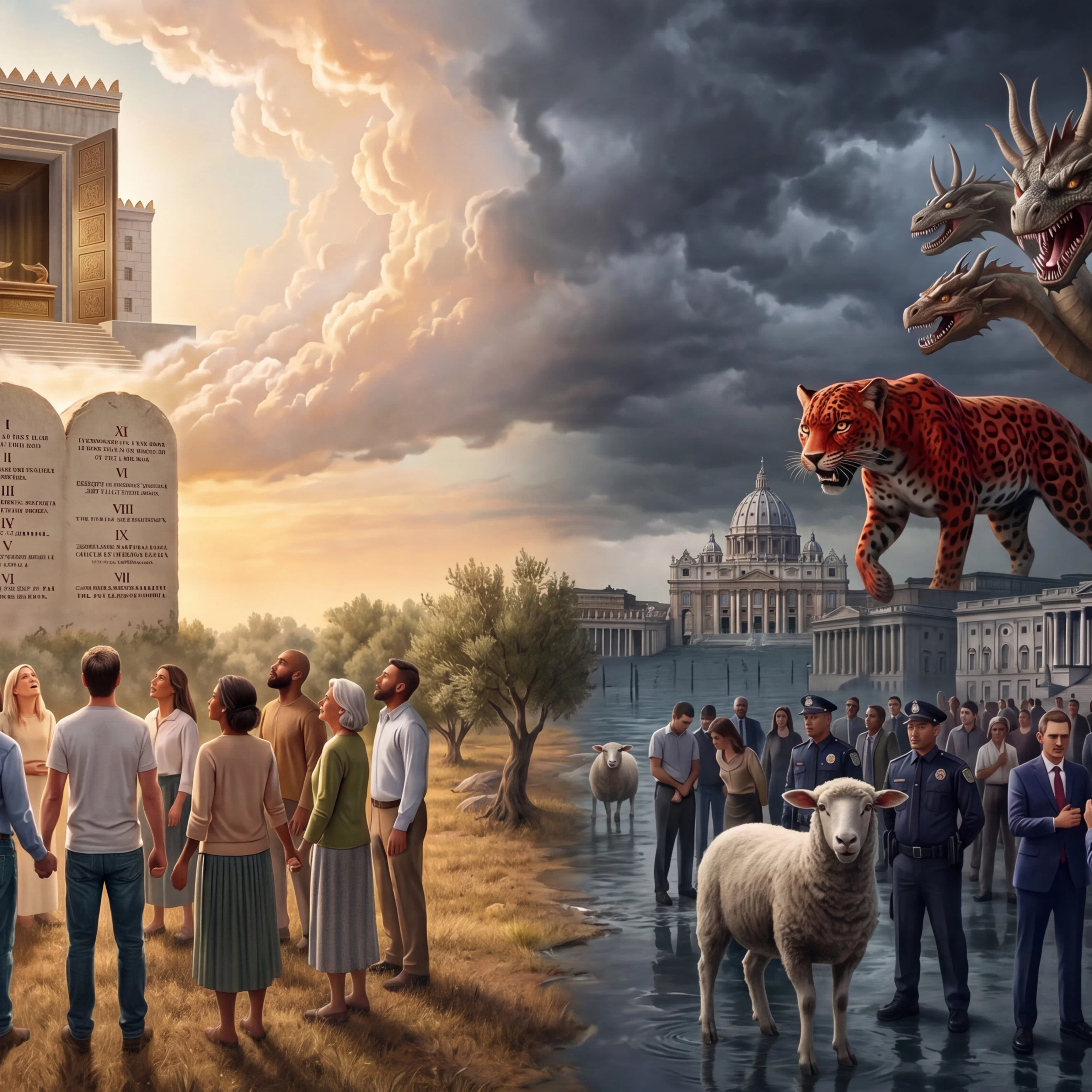 Good vs evil - the battle for control of the human mind