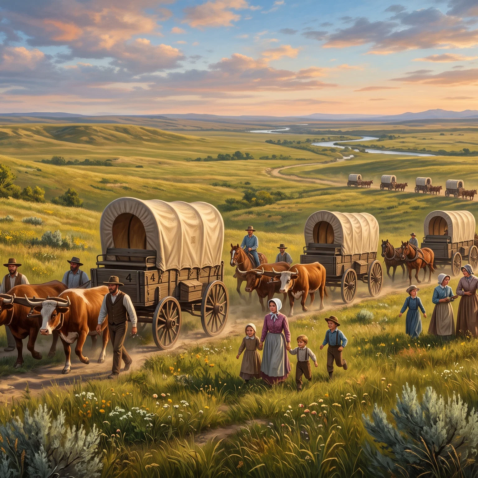 Faithful Pilgrims Across the Great Plains