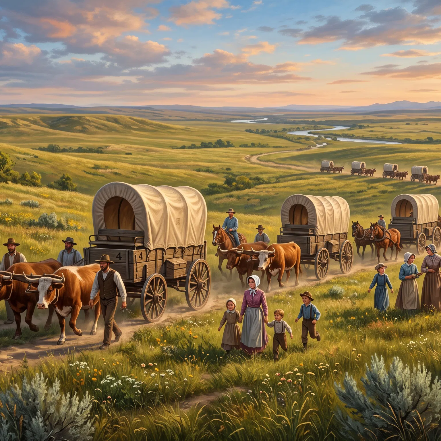 Faithful Pilgrims Across the Great Plains