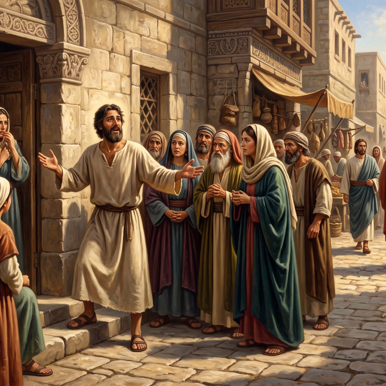 The Healed Man Proclaims God's Mercy