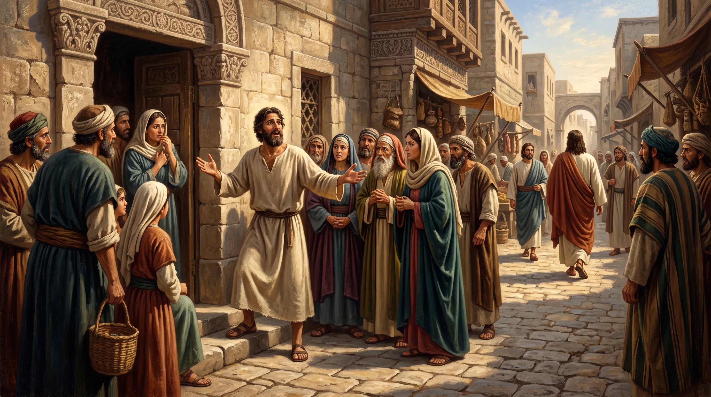 The Healed Man Proclaims God's Mercy