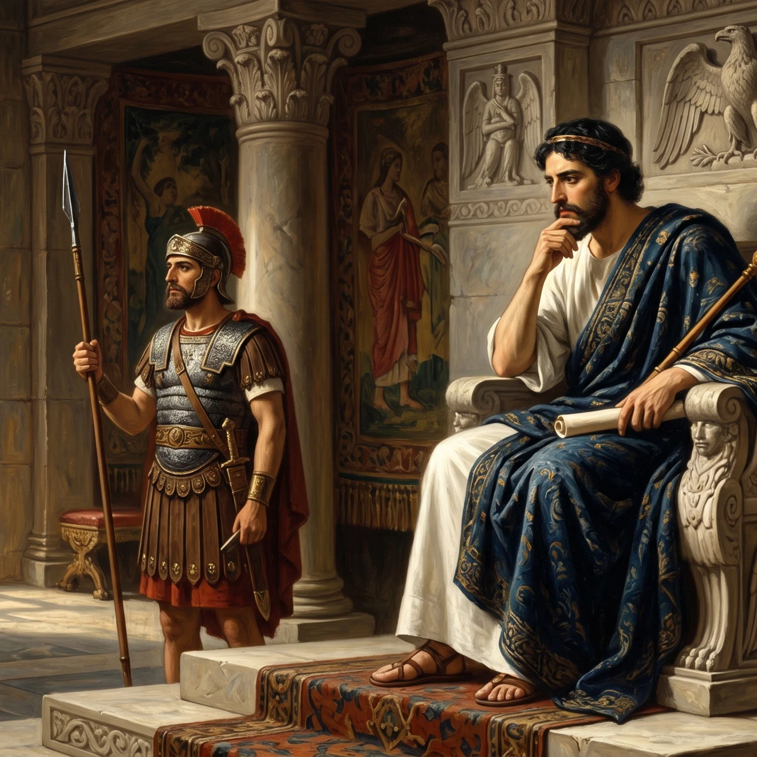 Lysanias - The Tetrarch of Abilene in Quiet Reflection