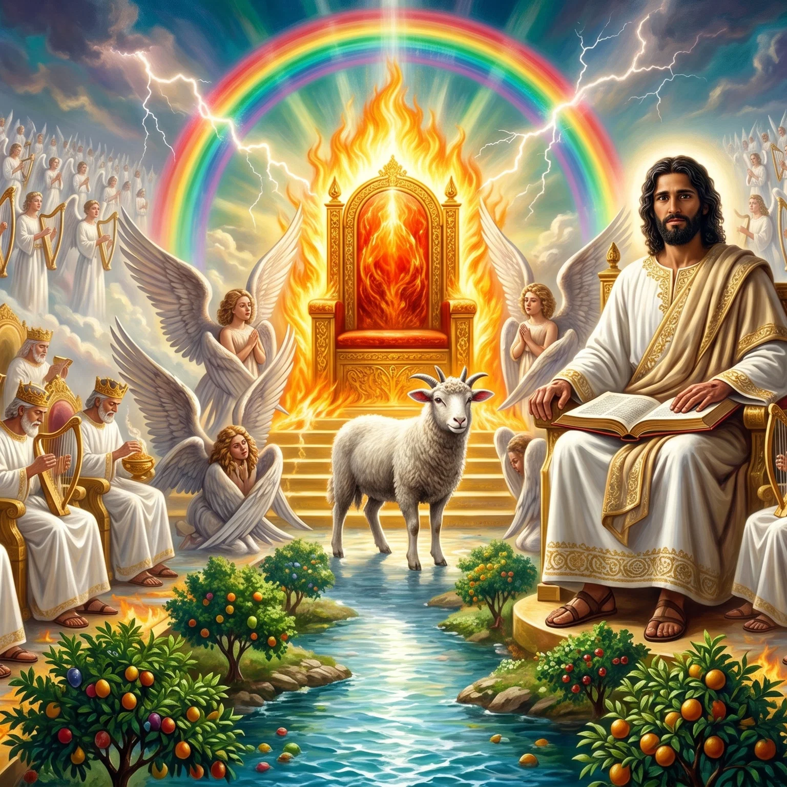 The Majesty of the Heavenly Throne