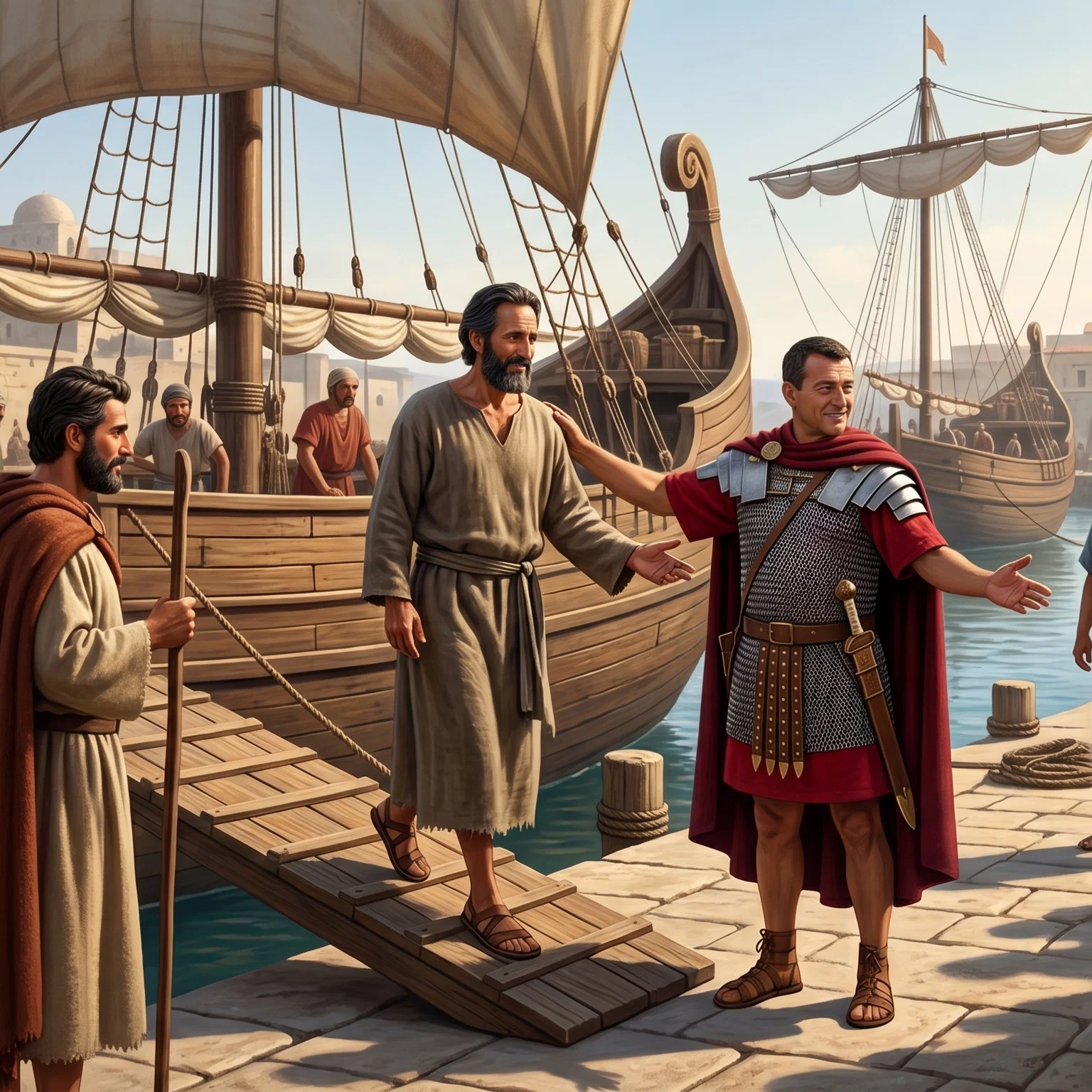 Paul's Voyage Along the Ancient Coast