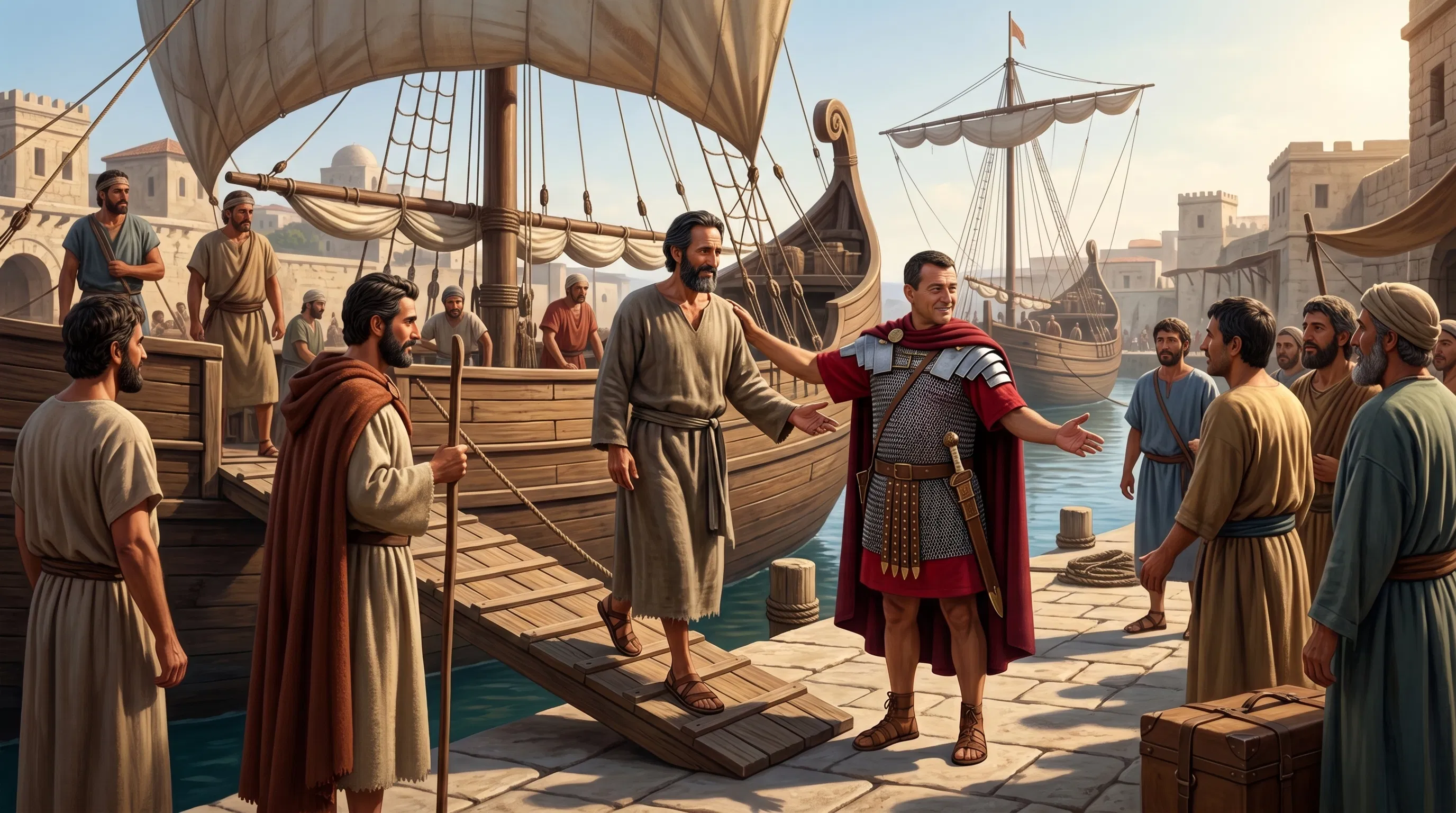 Paul's Voyage Along the Ancient Coast