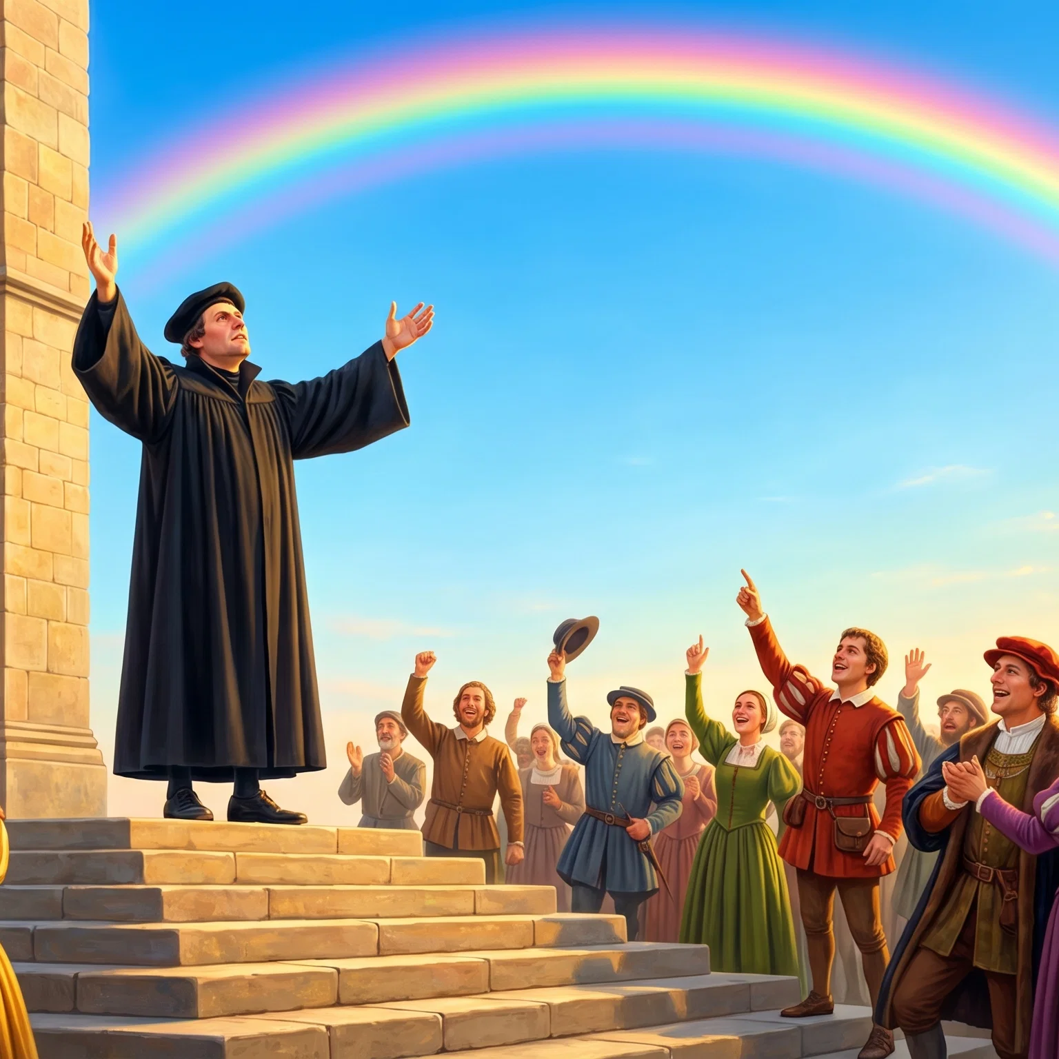 Martin Luther's Triumphant Victory