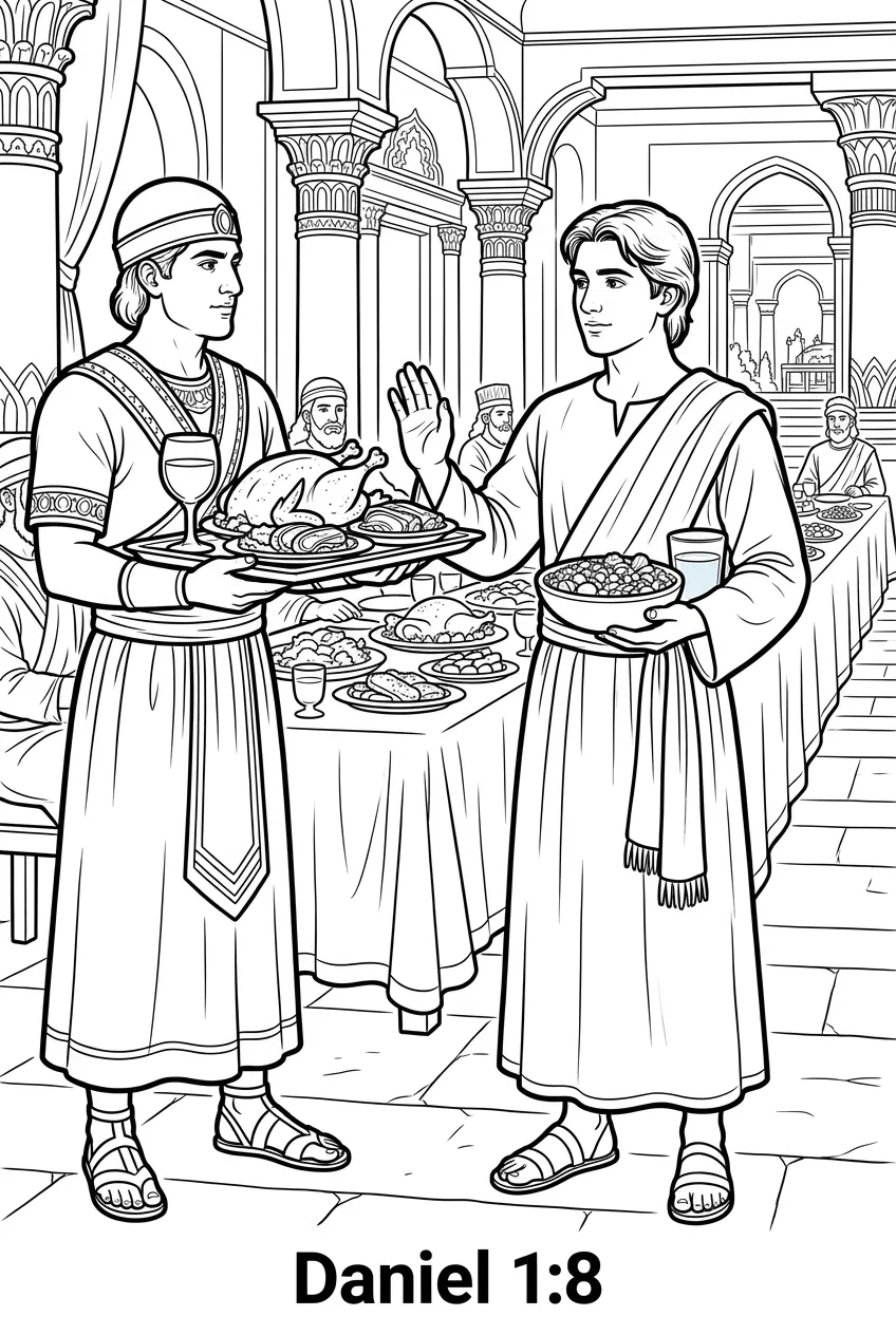 Daniel Refuses the King's Food