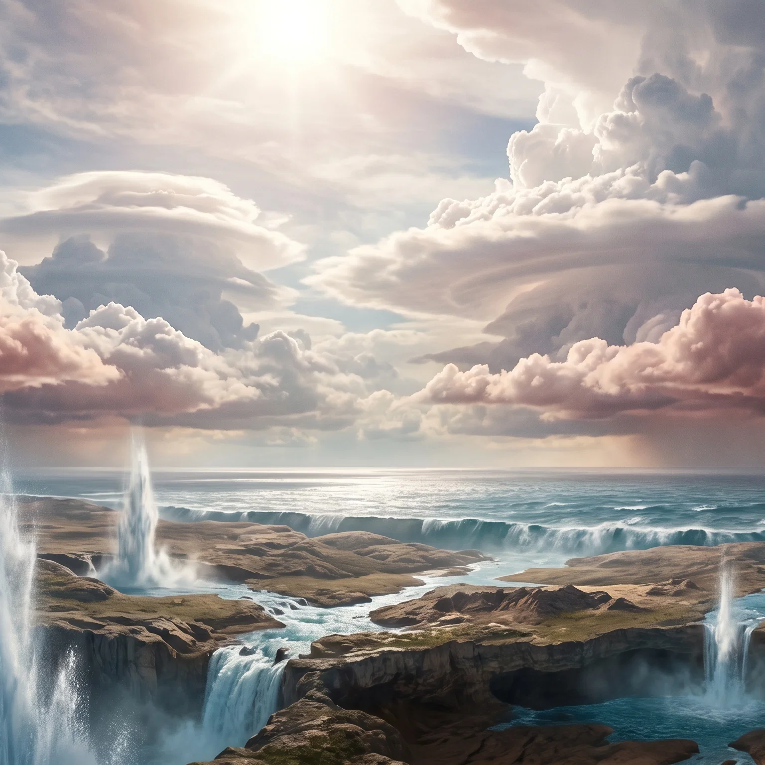 When He Strengthened the Skies Above