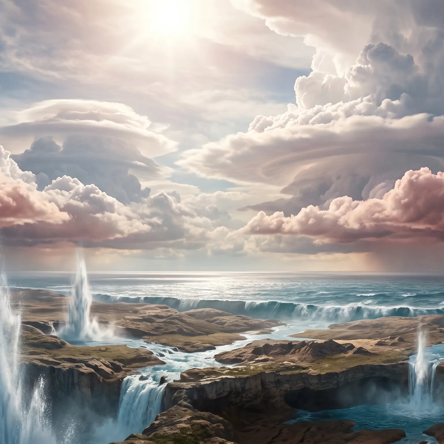When He Strengthened the Skies Above