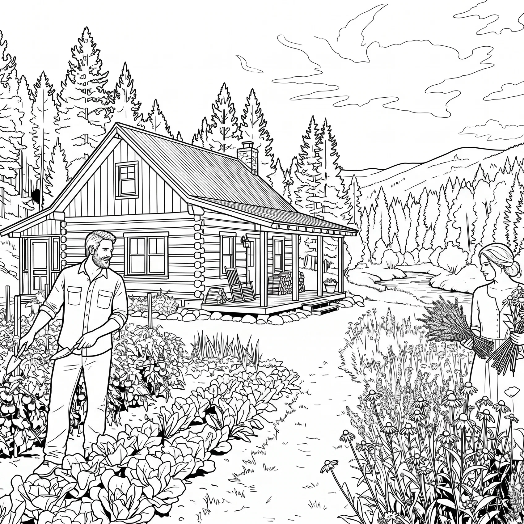 Sacred Stories Intricate Coloring Page