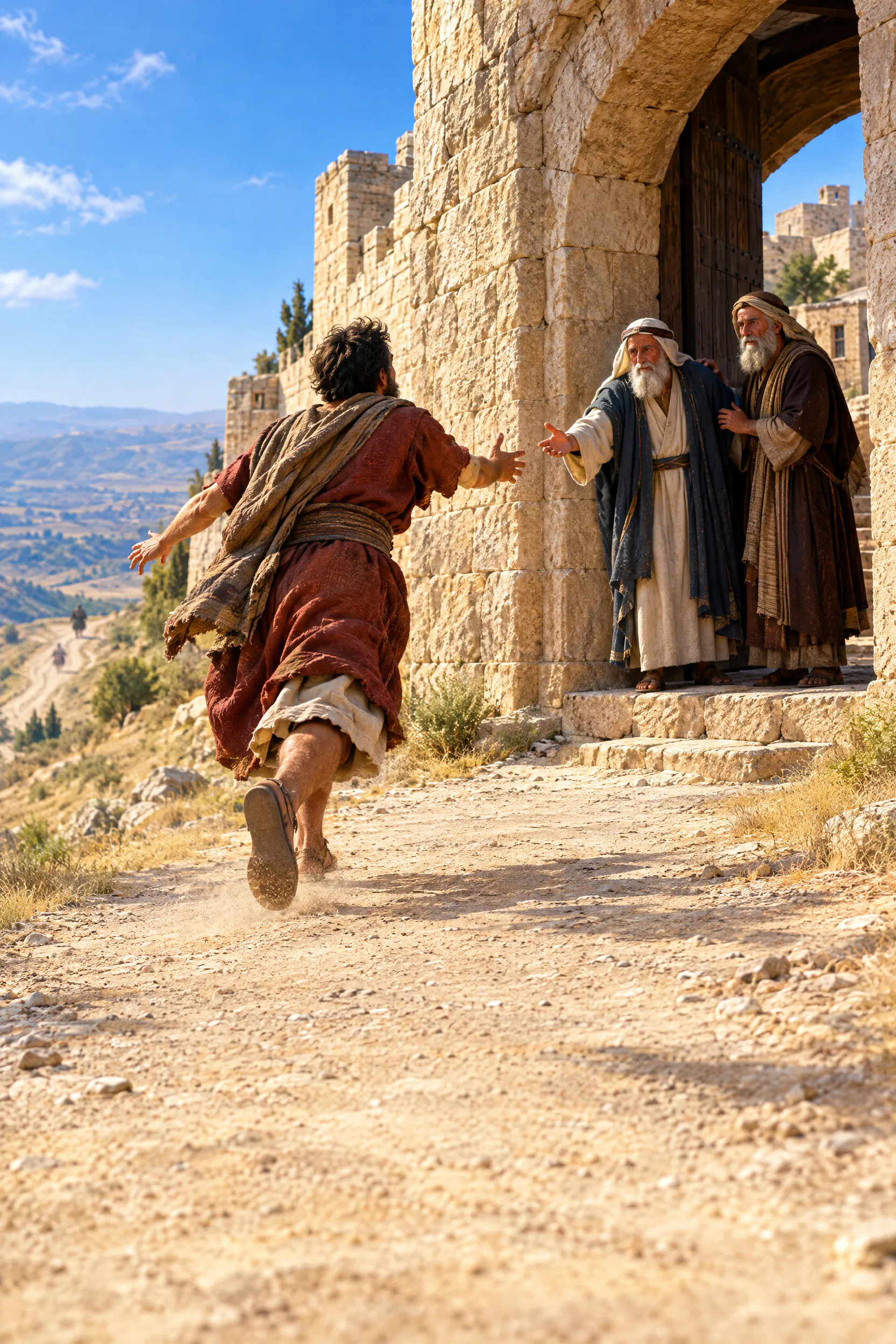 A Fugitive Runs to the City of Refuge
