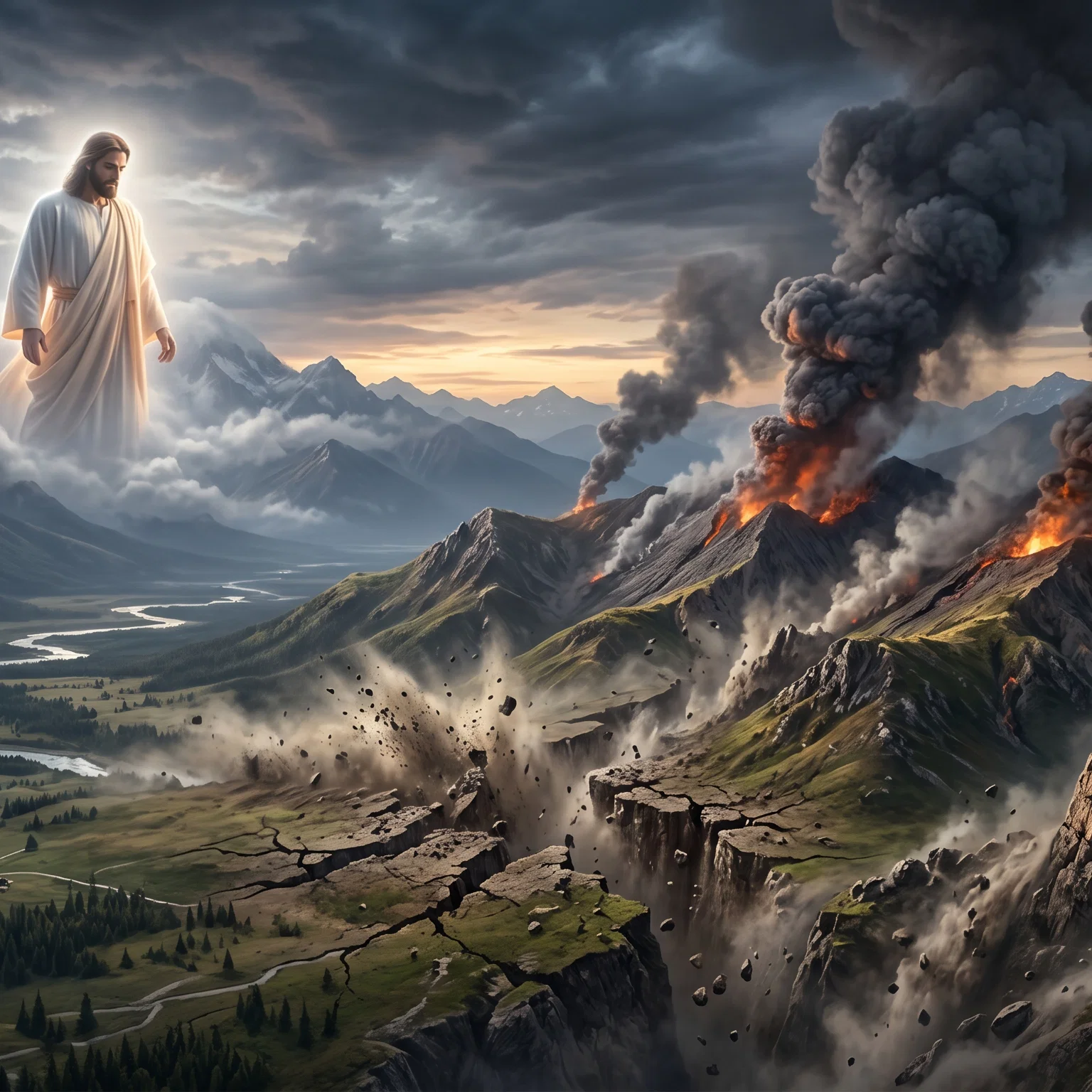 The Earth Trembles Before God
