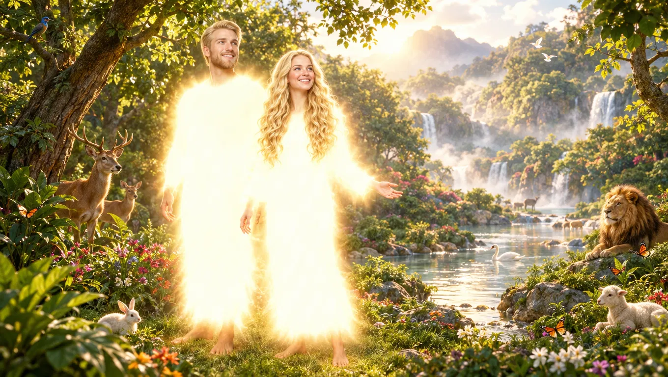 Adam and Eve in the Garden of Eden