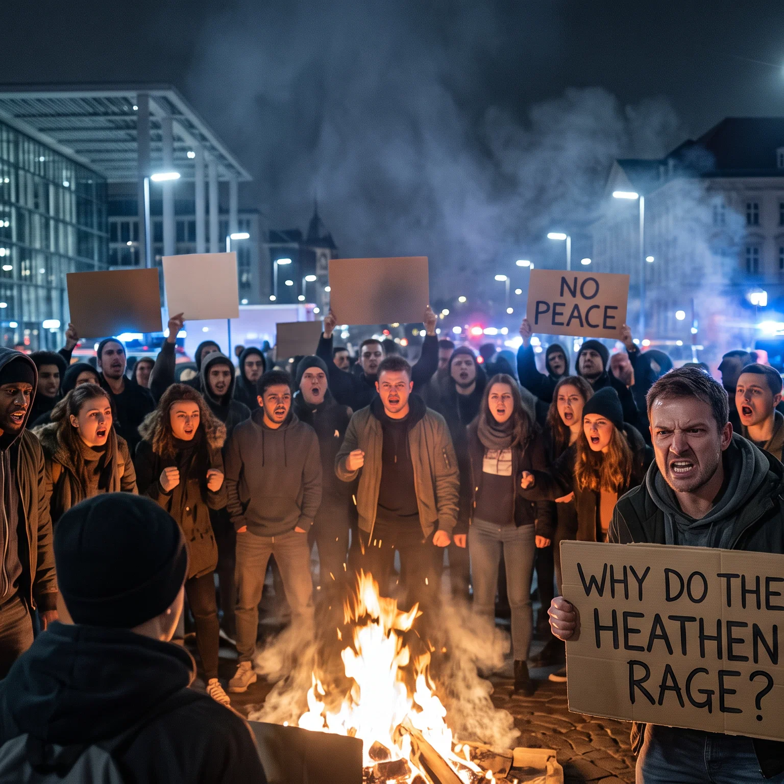 The Nations Rage Against Divine Authority