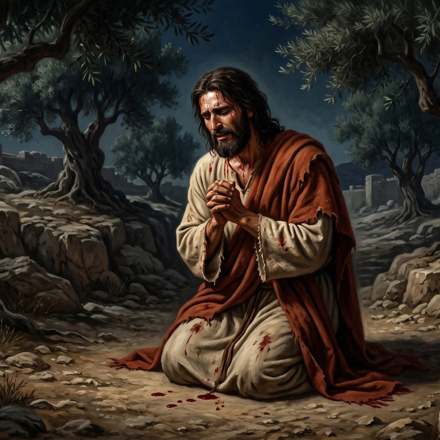 The Agony in Gethsemane Garden