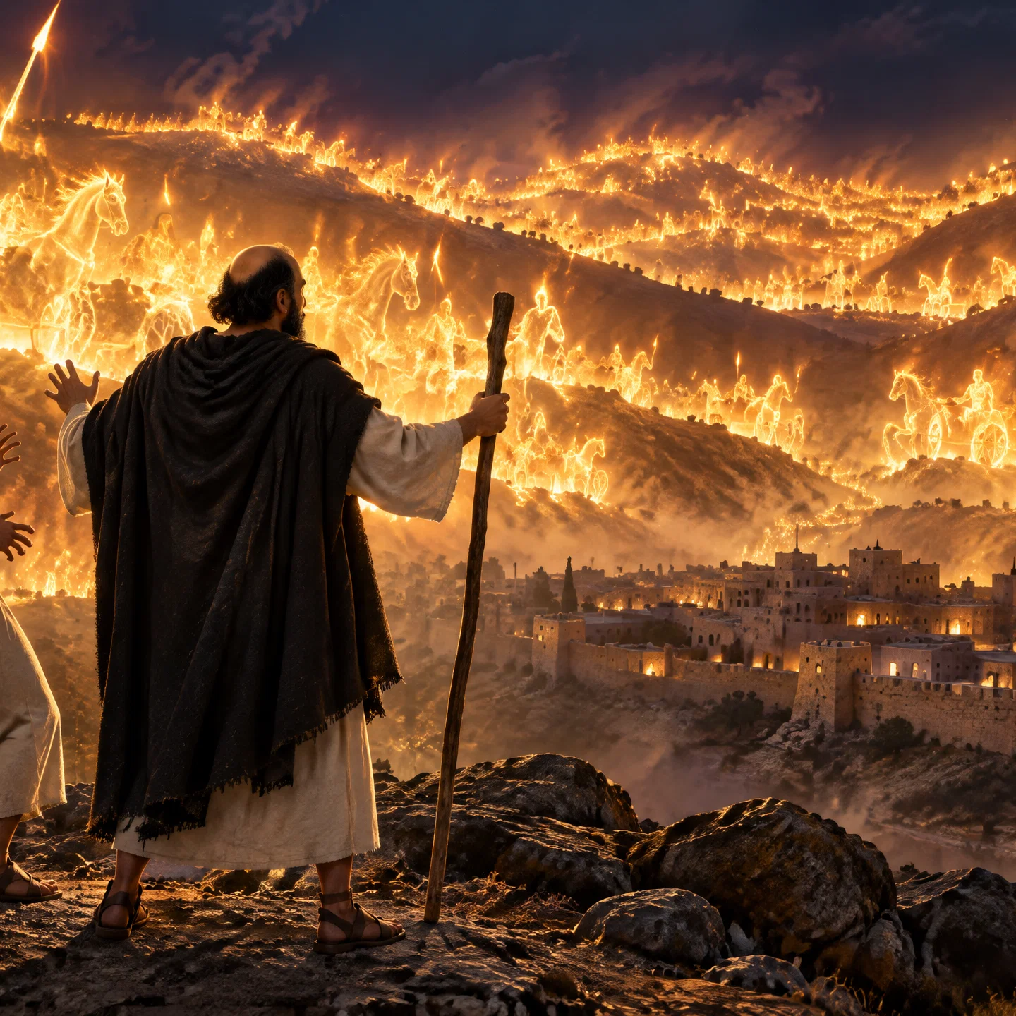 Elisha and the Chariots of Fire