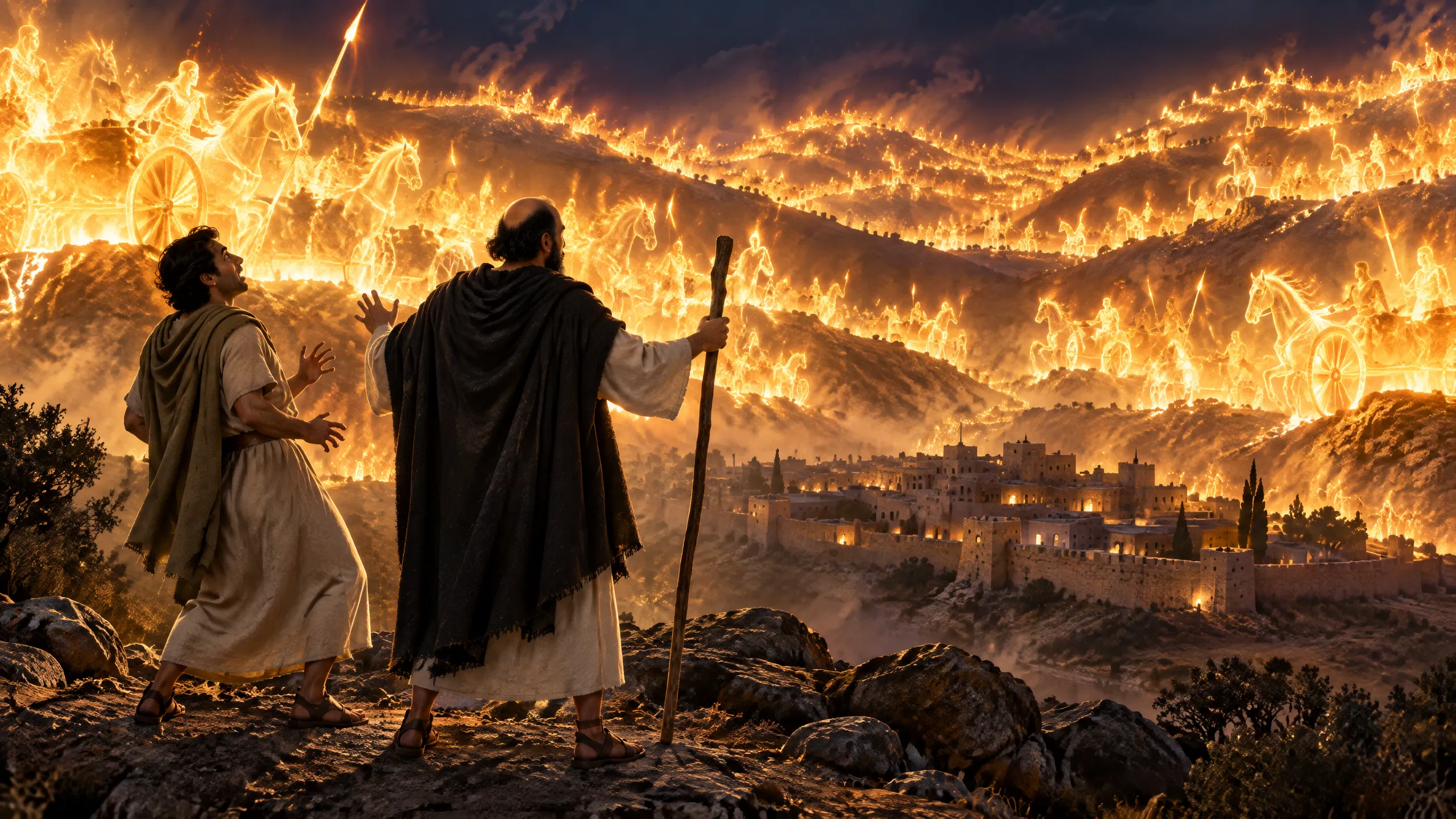 Elisha and the Chariots of Fire