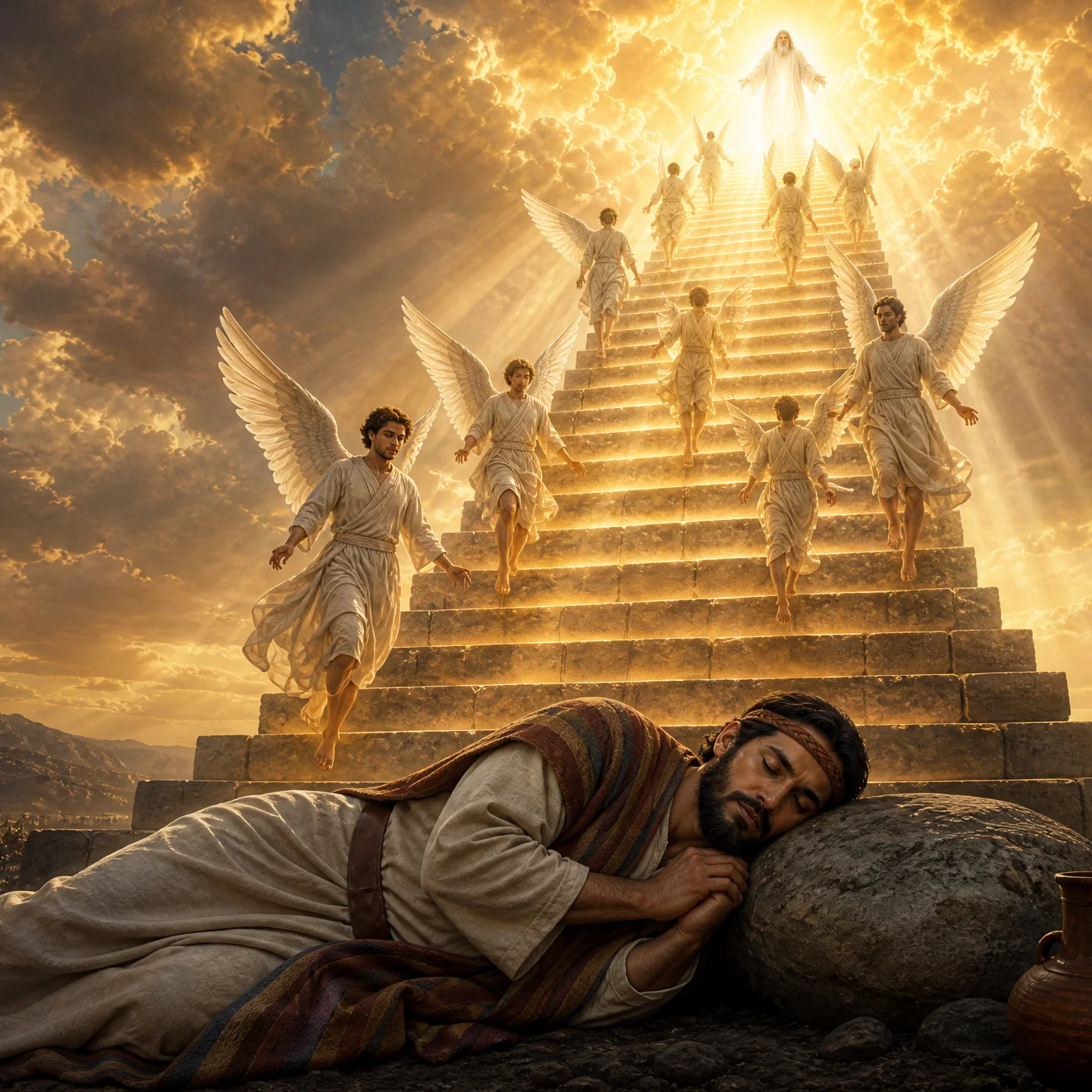 Jacob's Dream of the Heavenly Stairway