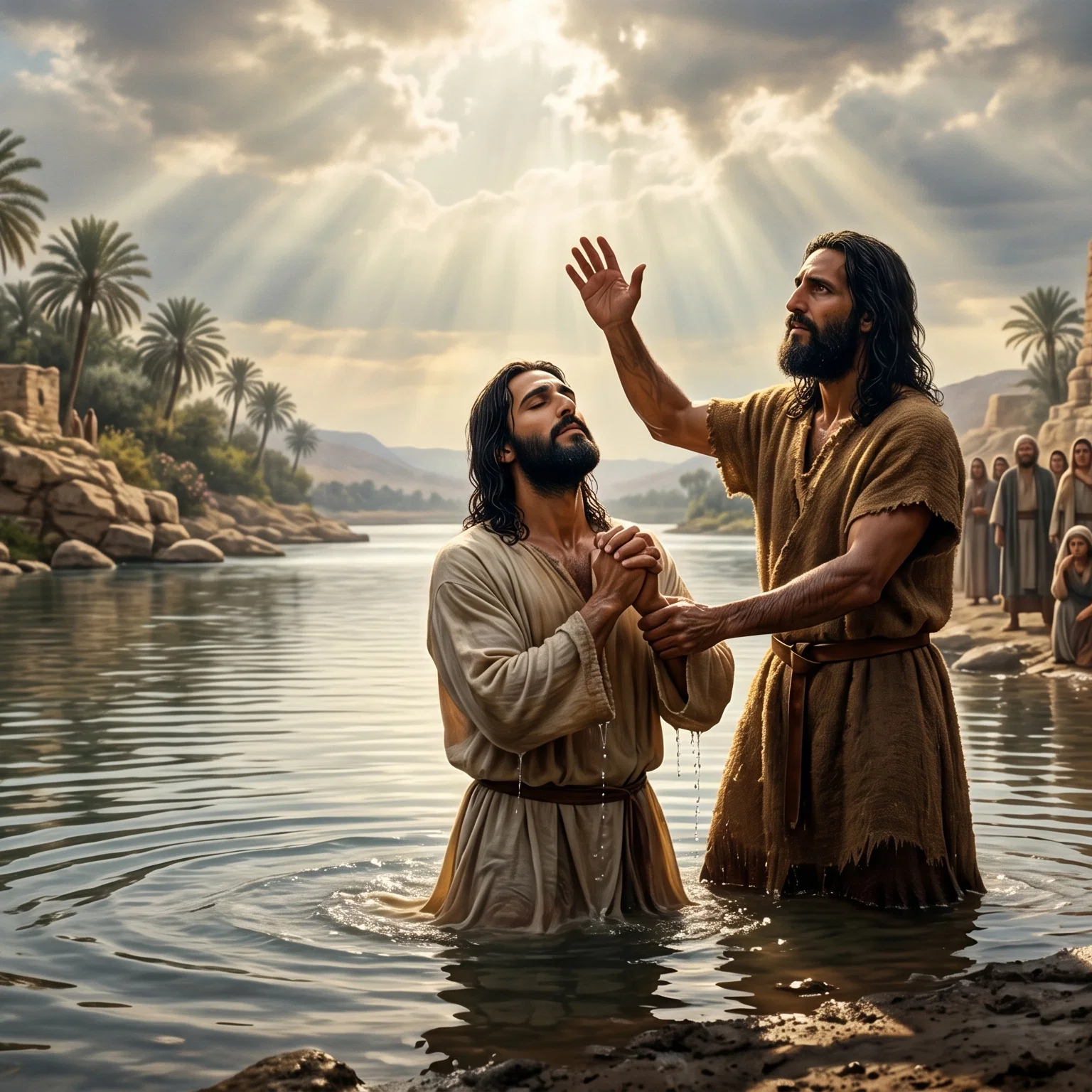 The Baptism of Christ in Jordan