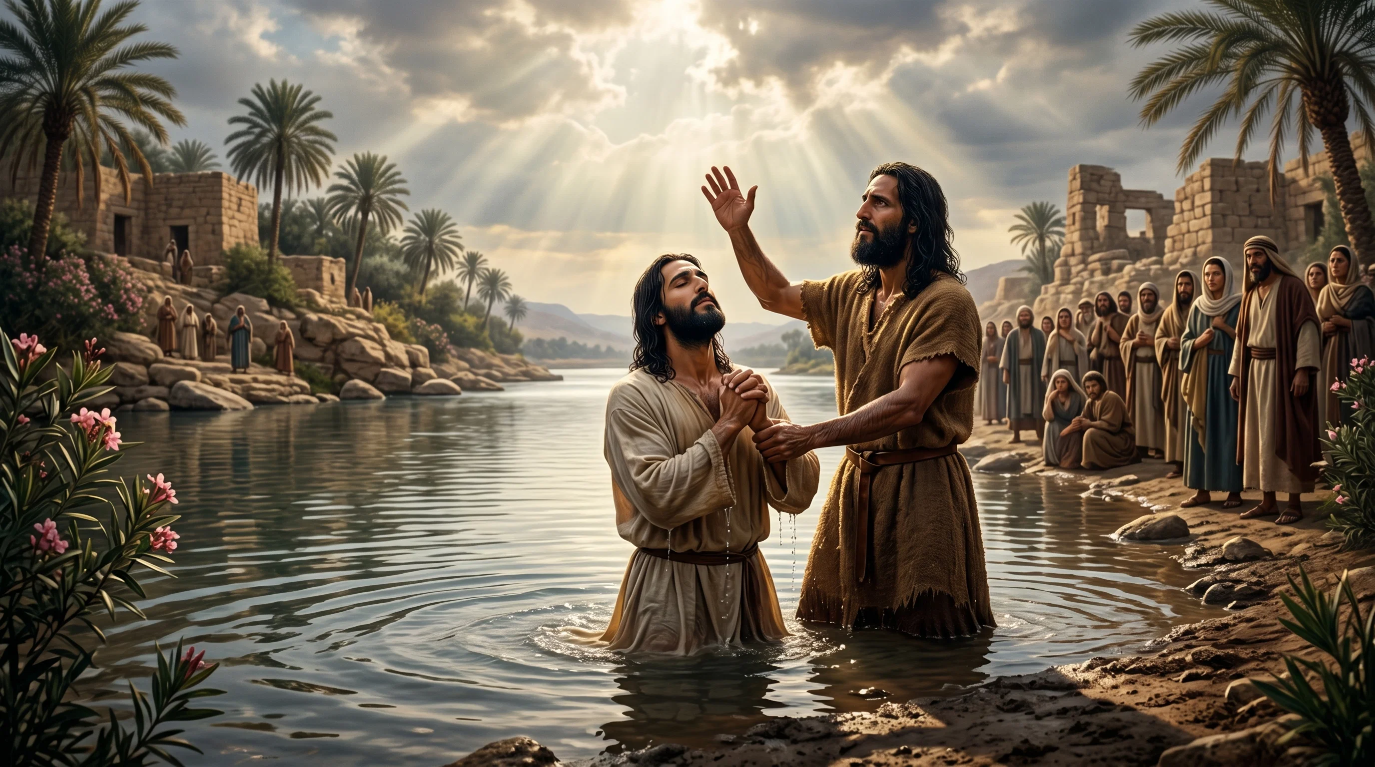 The Baptism of Christ in Jordan