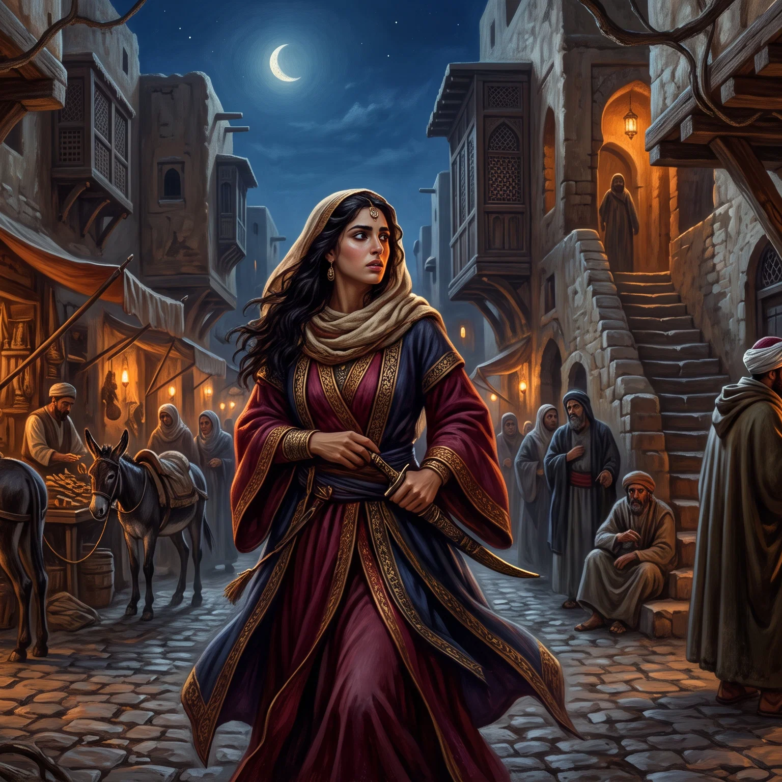 Seeking My Beloved Through The Night