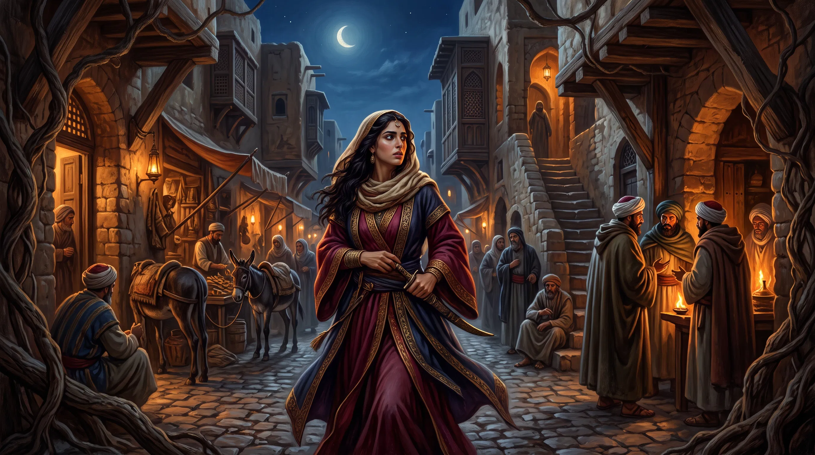 Seeking My Beloved Through The Night