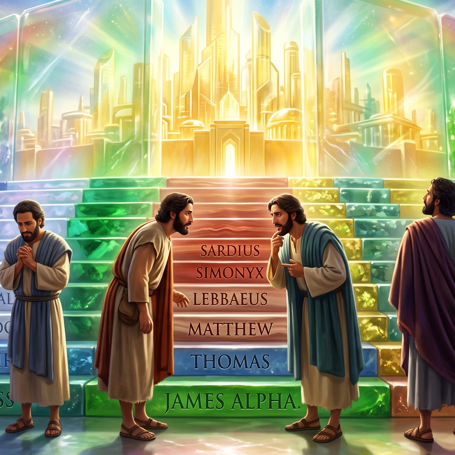 The Twelve Foundations of New Jerusalem