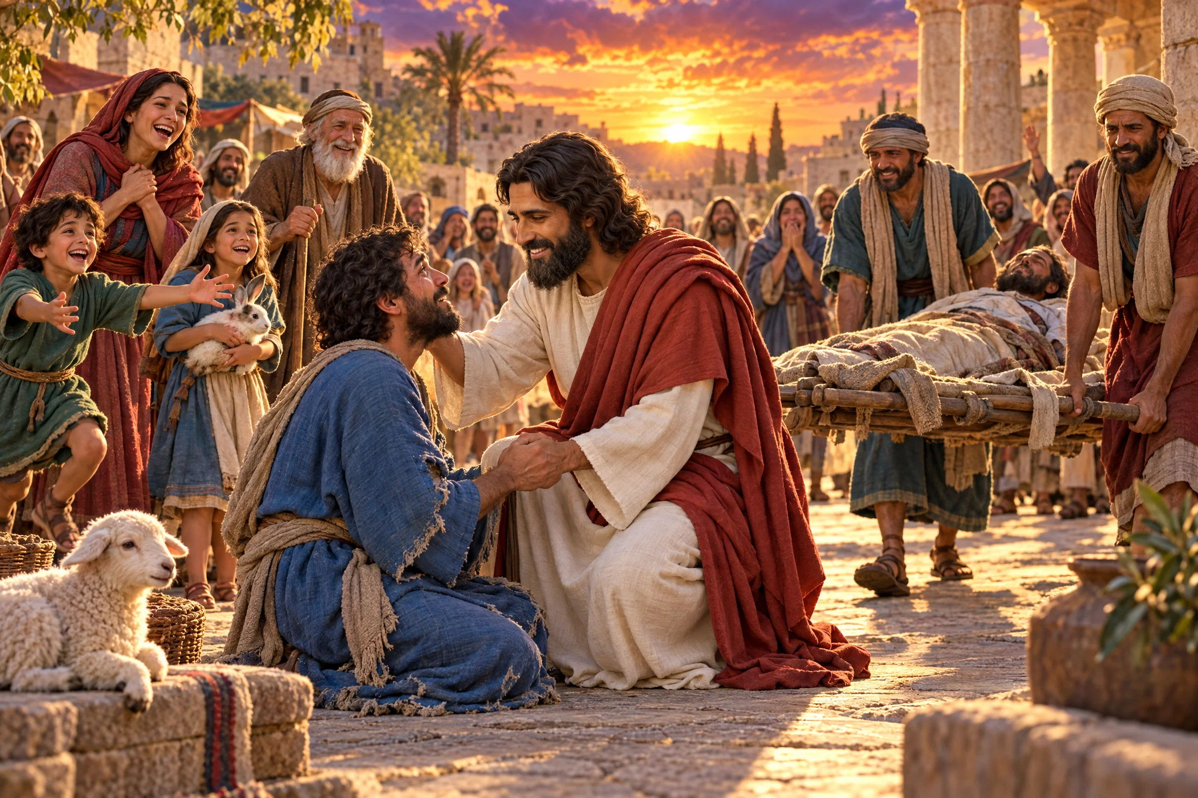 Divine Compassion in the Golden Hour