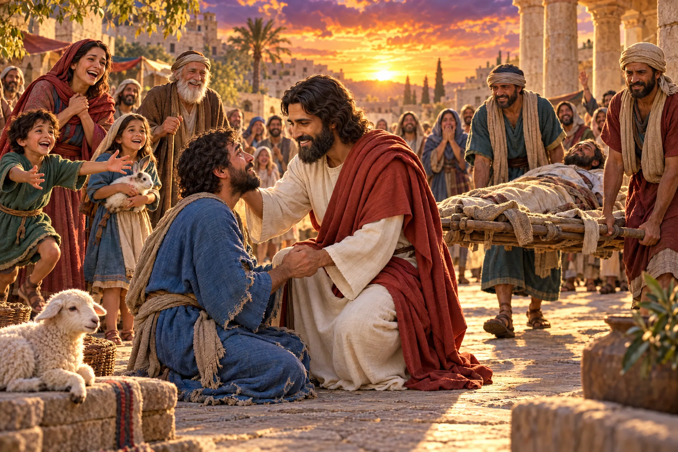 Divine Compassion in the Golden Hour