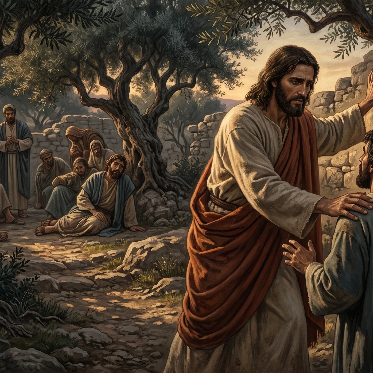 Solitude in the Garden of Gethsemane