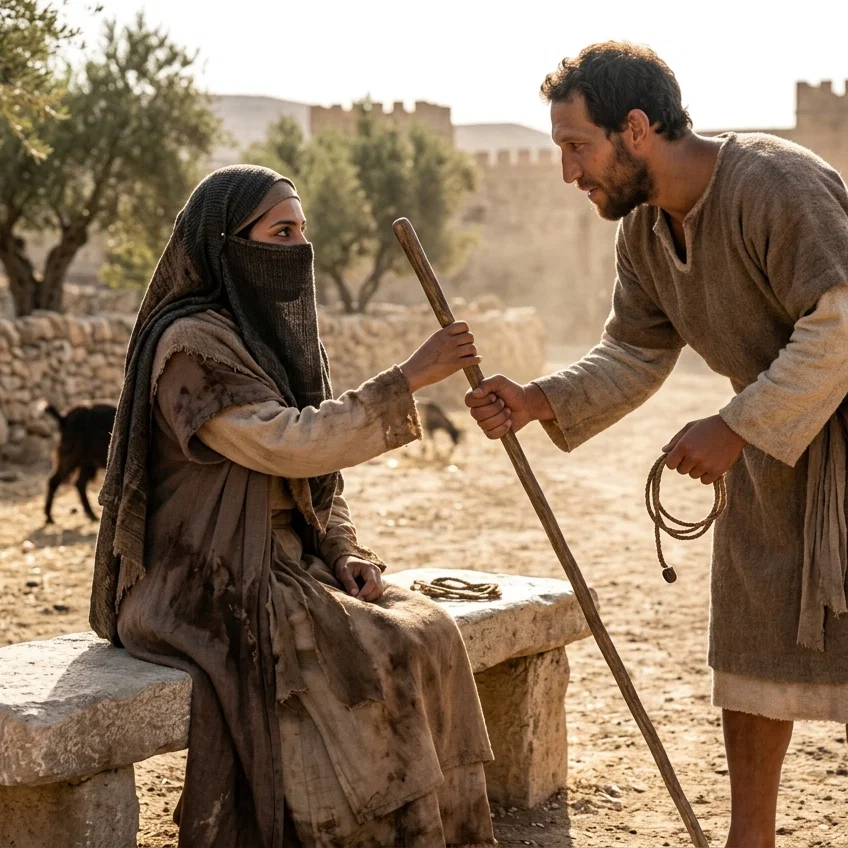 Tamar Deceives Judah